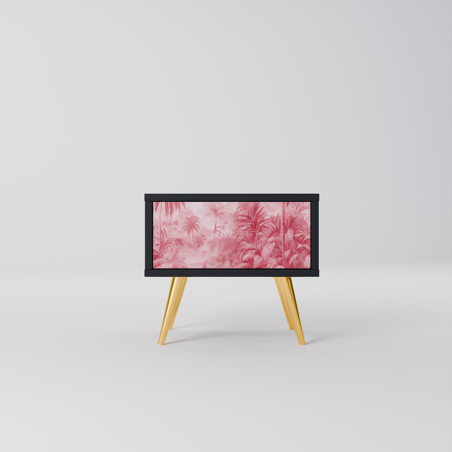 SWEET TROPICS Nightstand in Black Finish