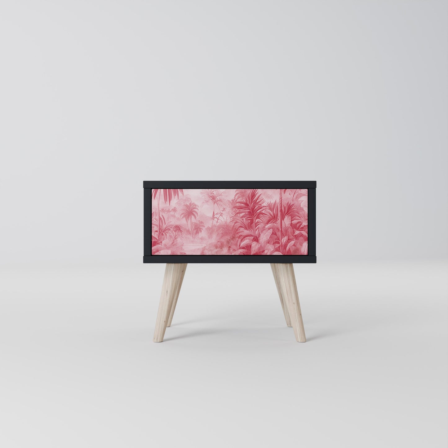 SWEET TROPICS Nightstand in Black Finish