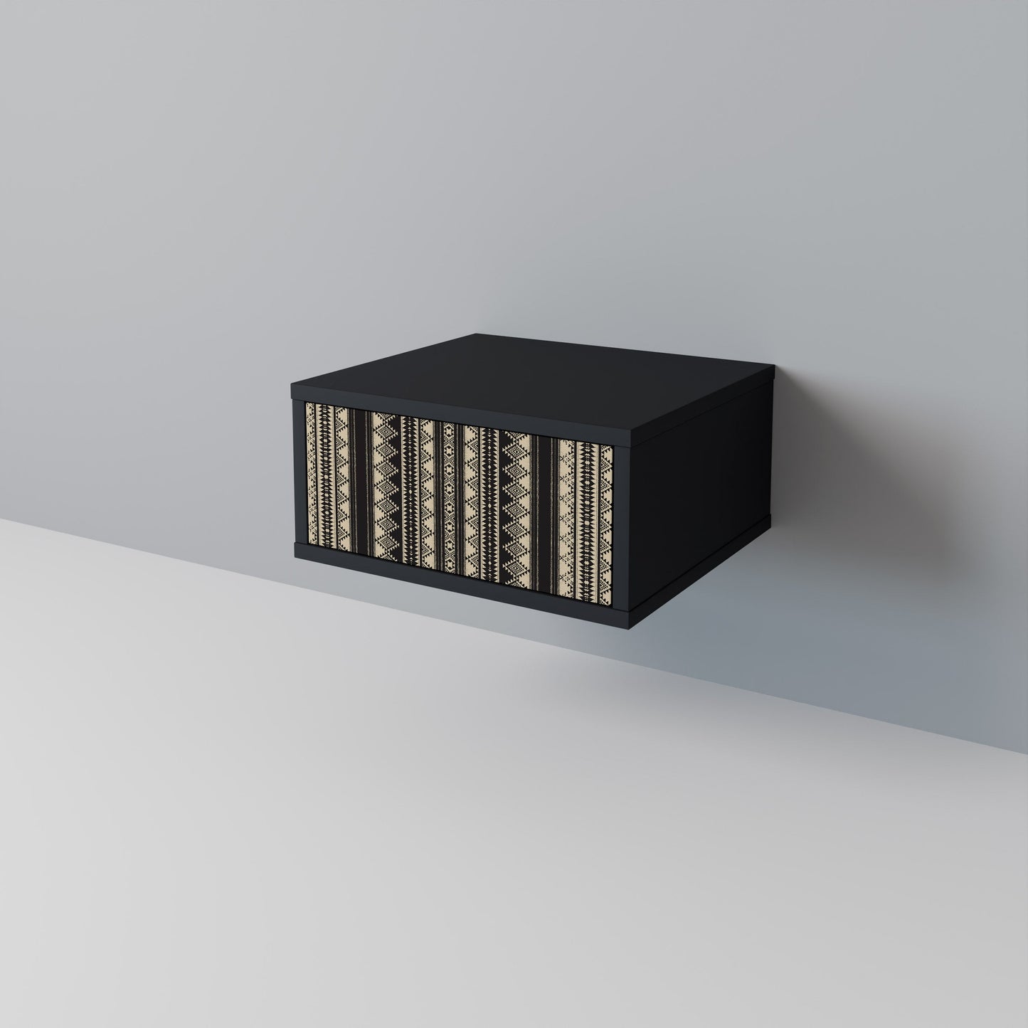 AZTEC Nightstand in Black Finish