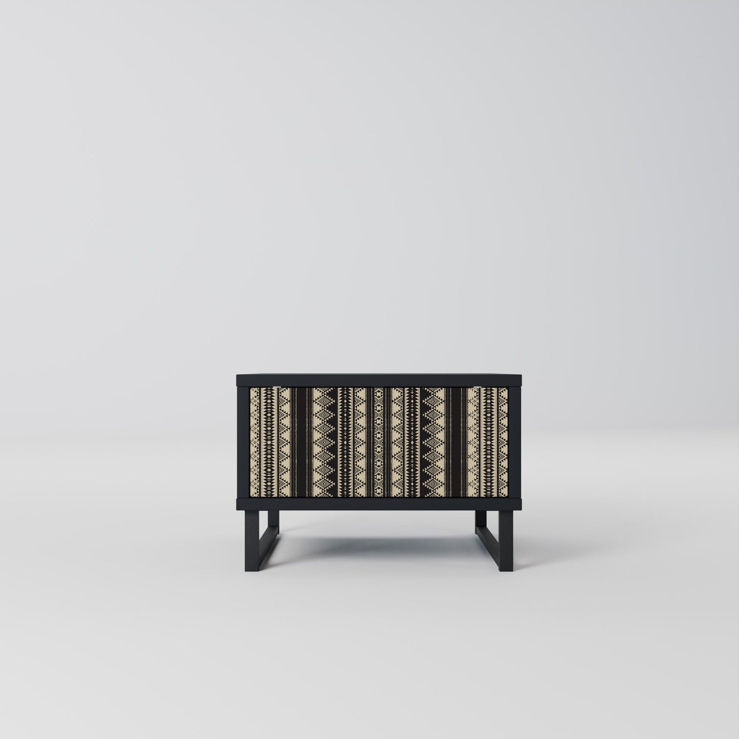 AZTEC Nightstand in Black Finish