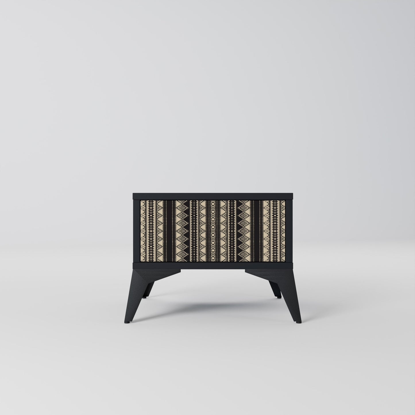 AZTEC Nightstand in Black Finish