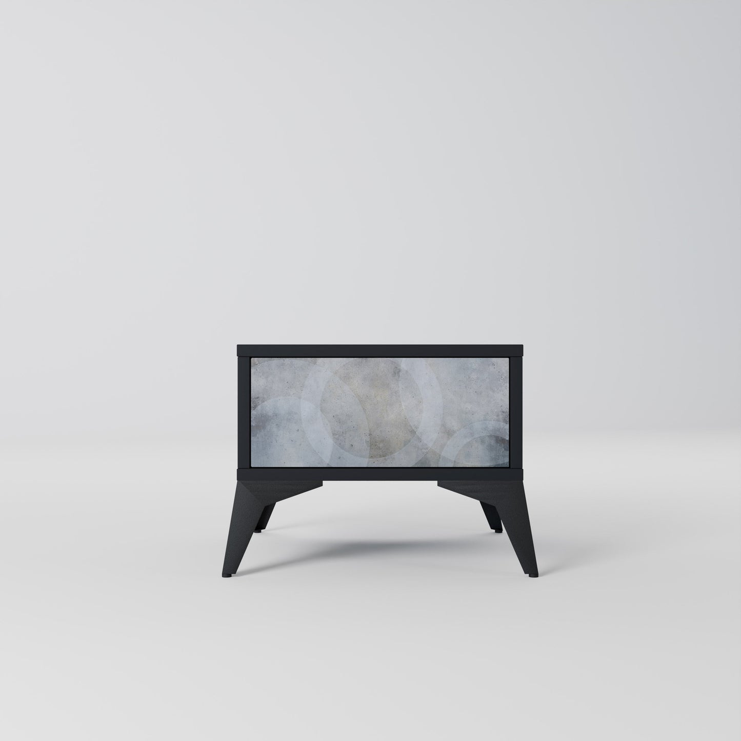 MUTED ARC nattduksbord i svart finish