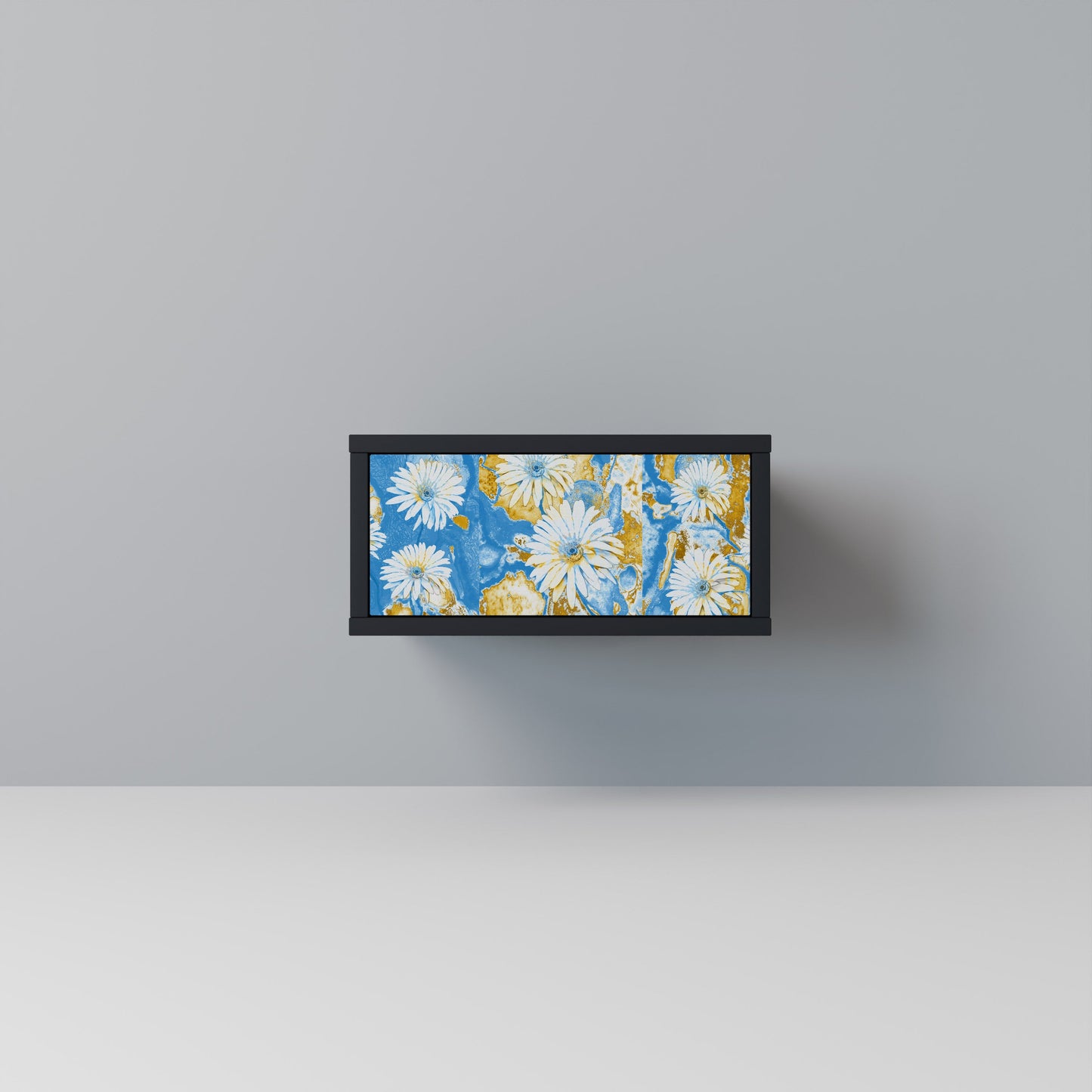 DAISY LUXE nattduksbord i svart finish