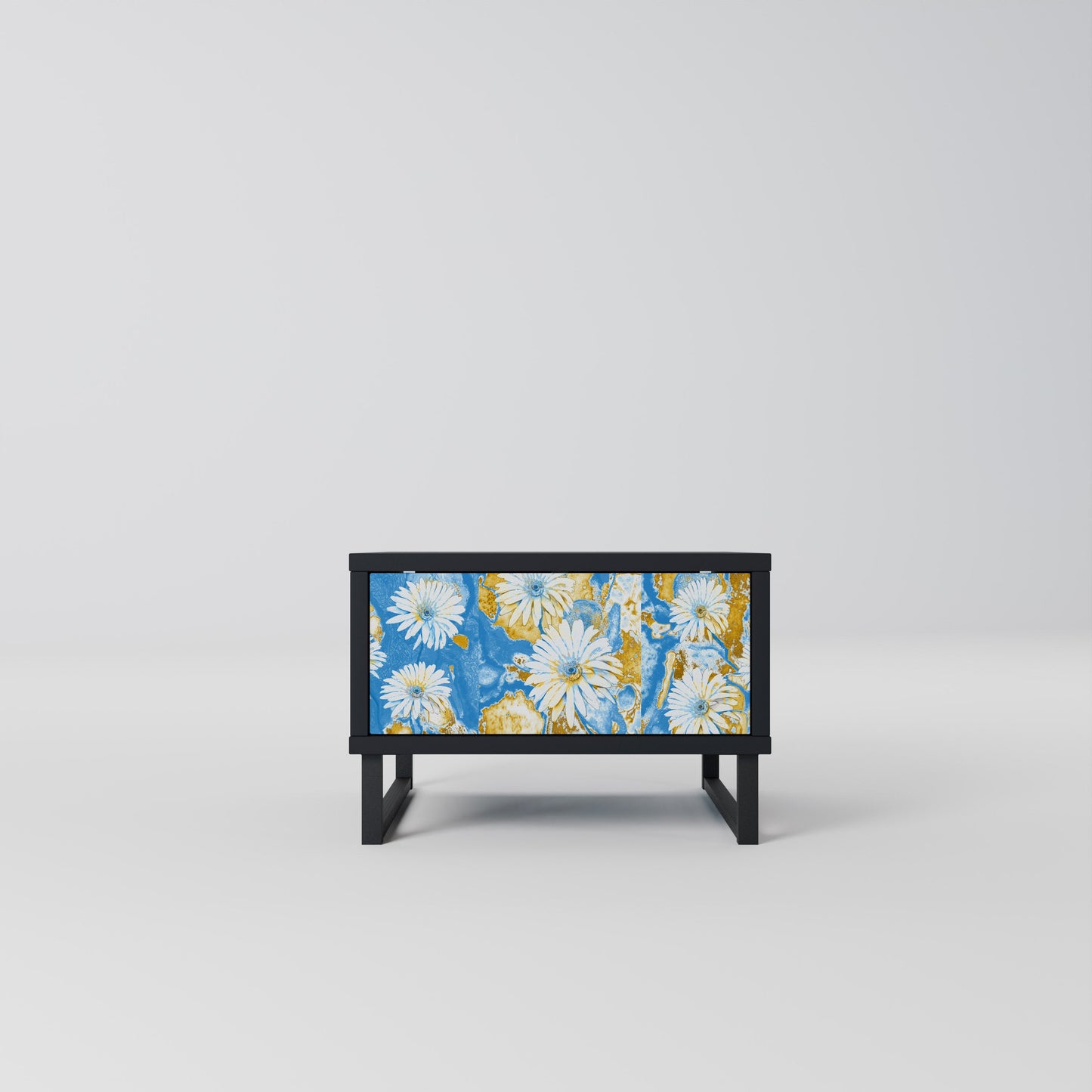 DAISY LUXE nattduksbord i svart finish