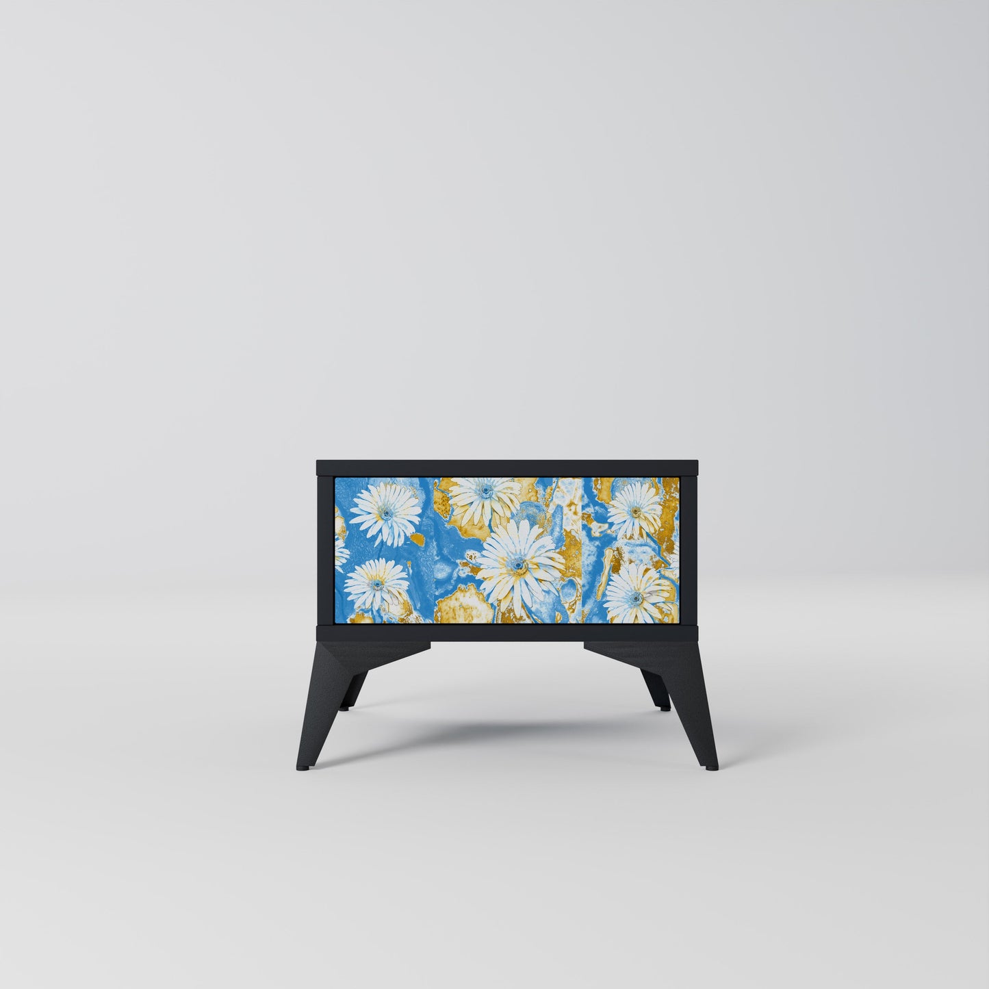 DAISY LUXE nattduksbord i svart finish