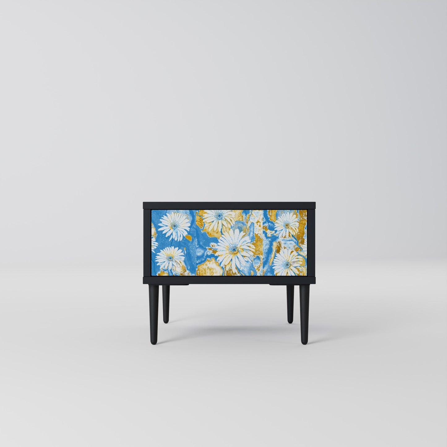 DAISY LUXE nattduksbord i svart finish