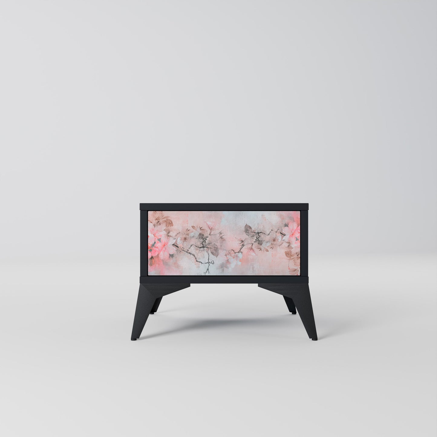 Nattduksbord i svart finish från CHERRY BLOSSOM