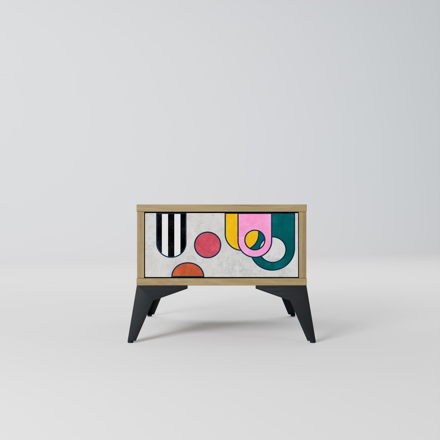 COOL STORY Nattduksbord i Oak Effect