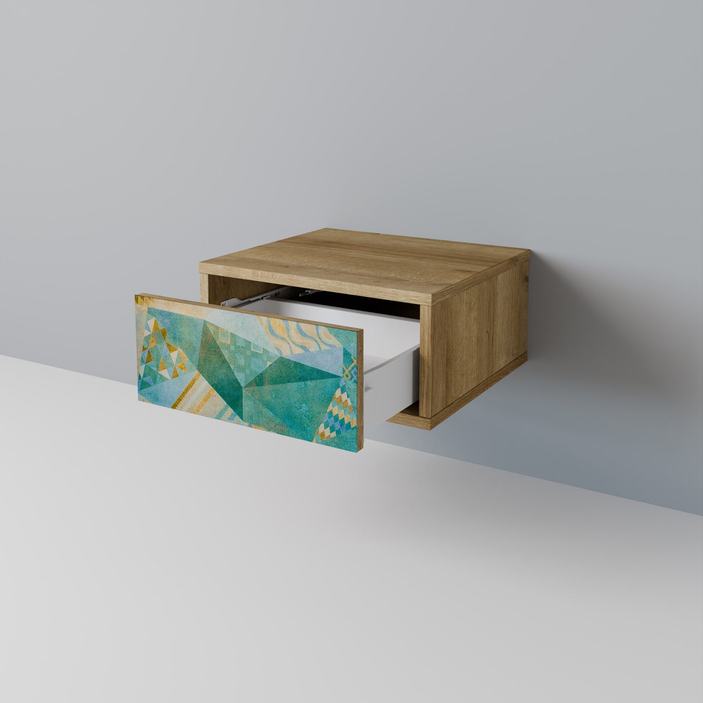 SPECTRUM SPLENDOR Nattduksbord i ekeffekt
