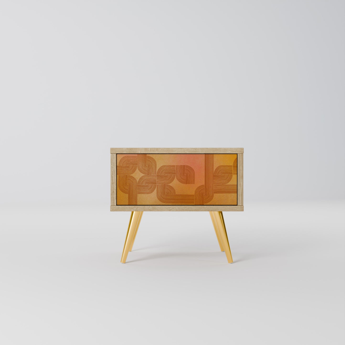 STRENGTHENING RELATION Nightstand in Oak Effect