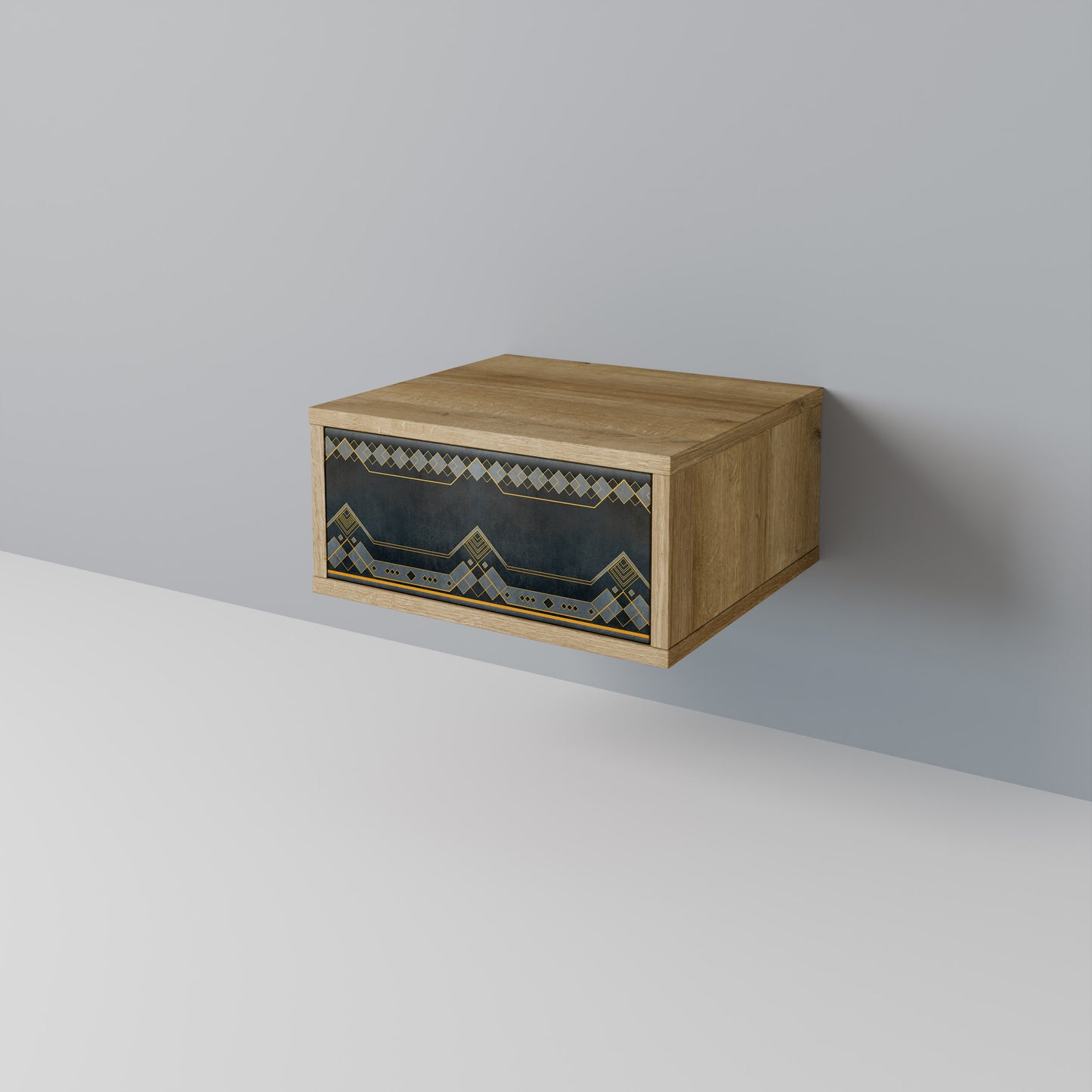 ROYAL ORDINARINESS Nightstand in Oak Effect