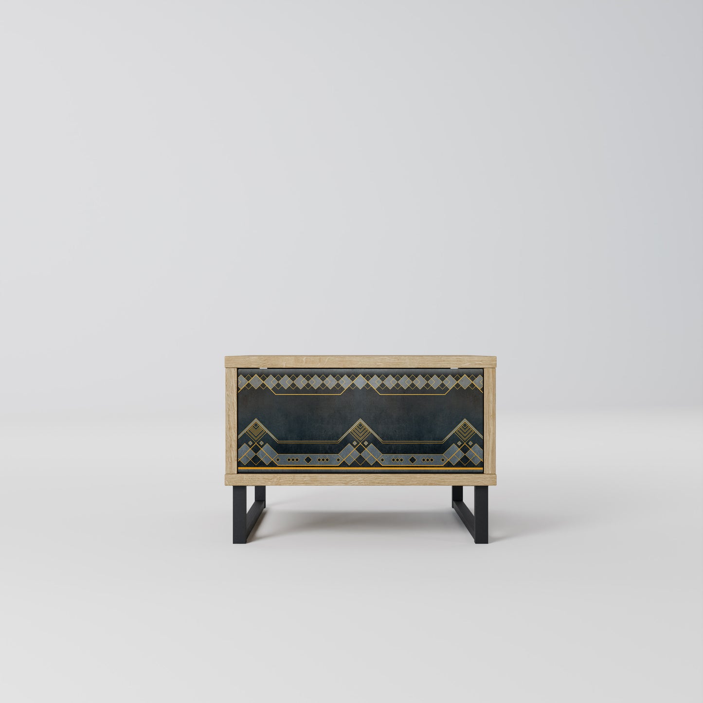 ROYAL ORDINARINESS Nightstand in Oak Effect
