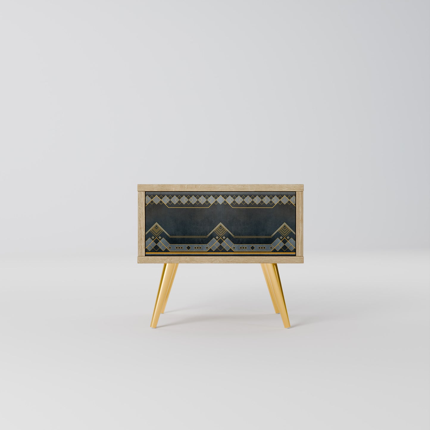 ROYAL ORDINARINESS Nightstand in Oak Effect