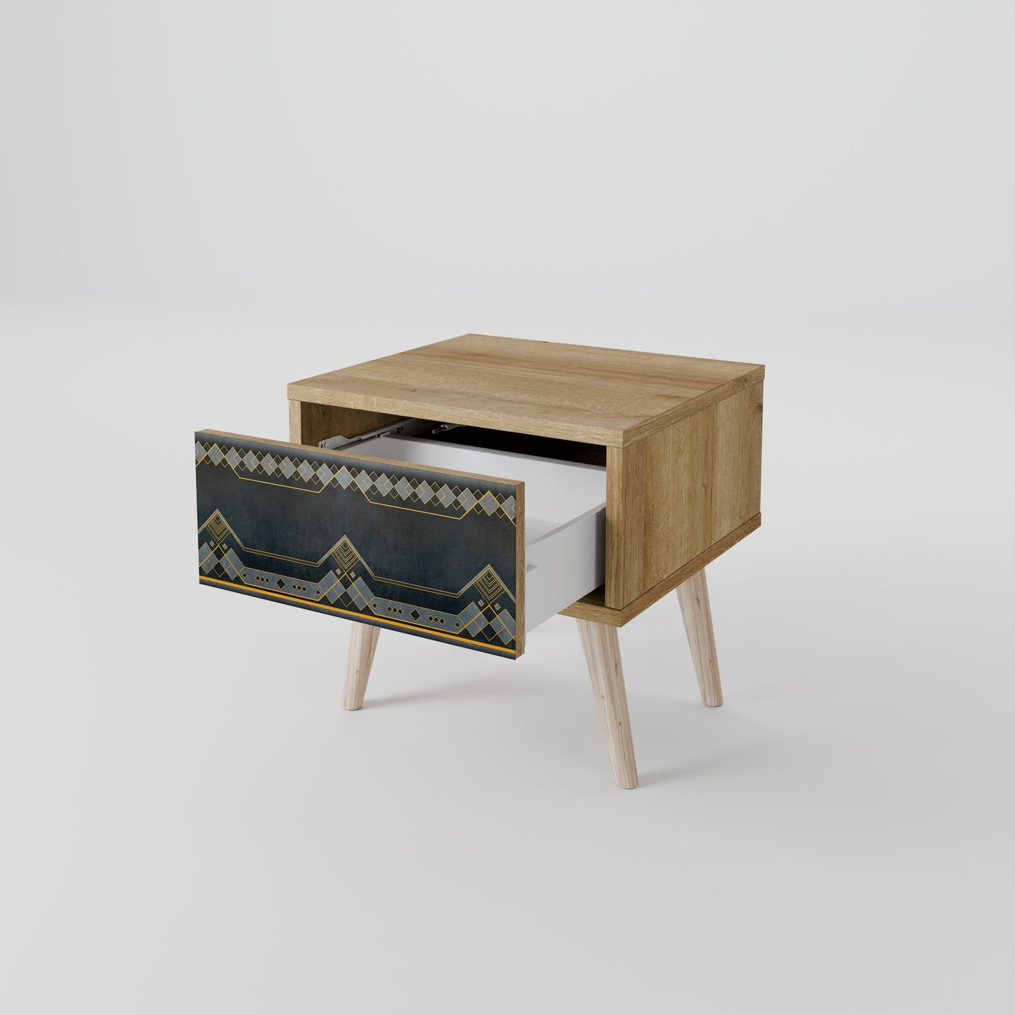 ROYAL ORDINARINESS Nightstand in Oak Effect