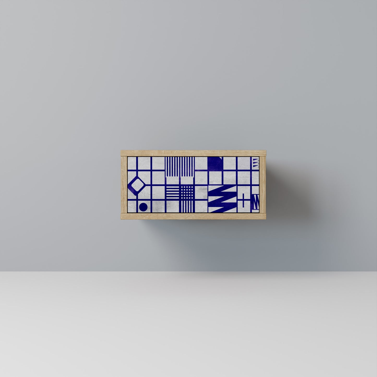 RÄTT PLATS Nattduksbord i Oak Effect