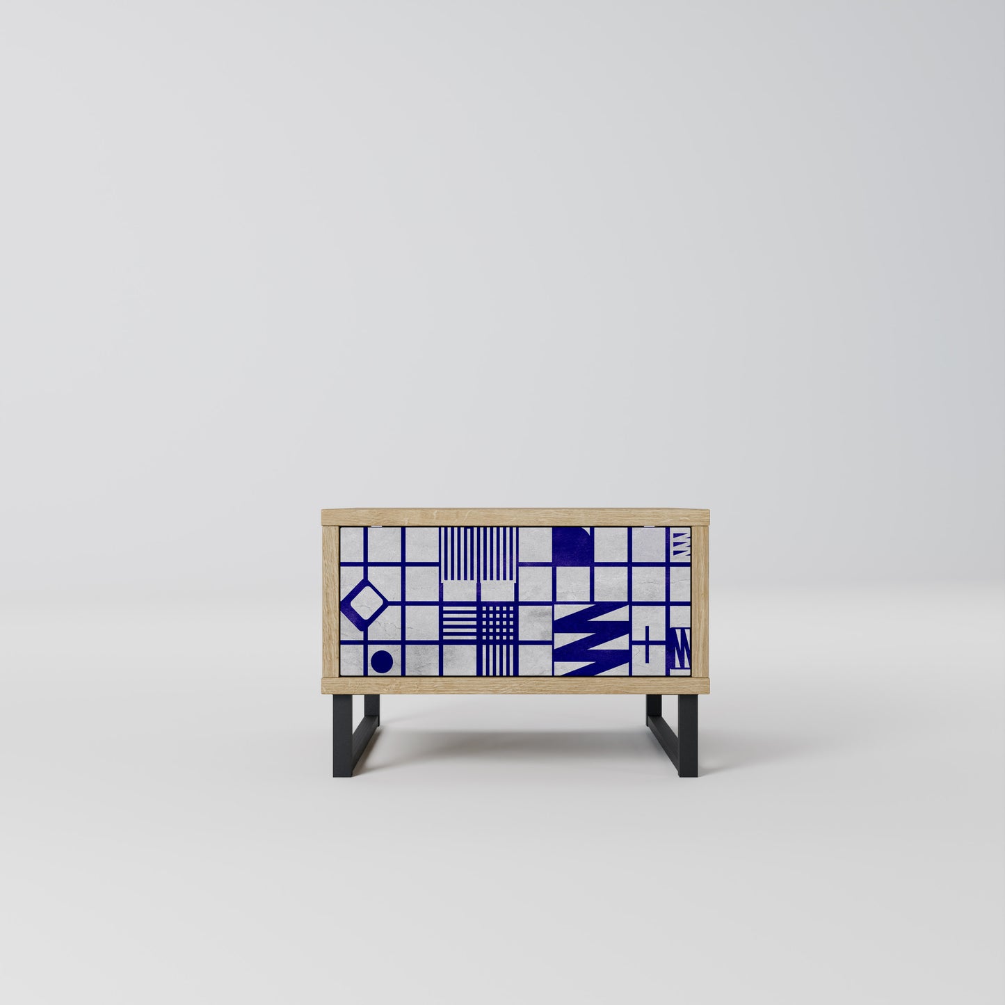 RÄTT PLATS Nattduksbord i Oak Effect