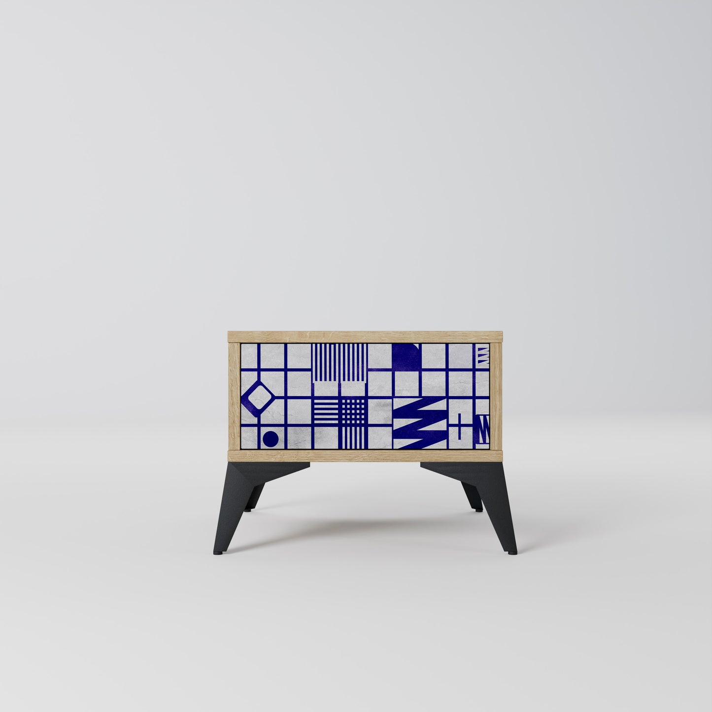 RÄTT PLATS Nattduksbord i Oak Effect