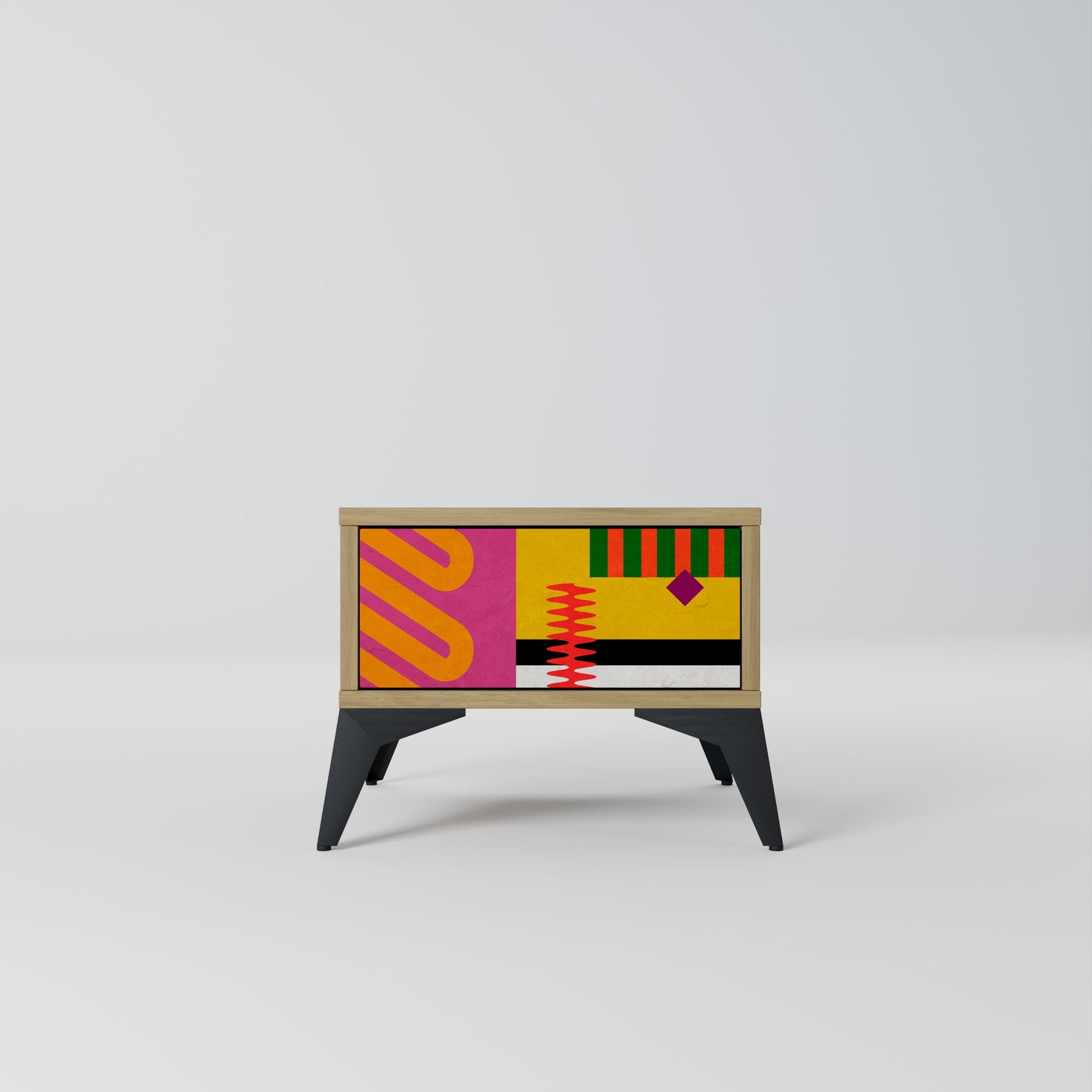 VIVID ART Nattduksbord i ekeffekt