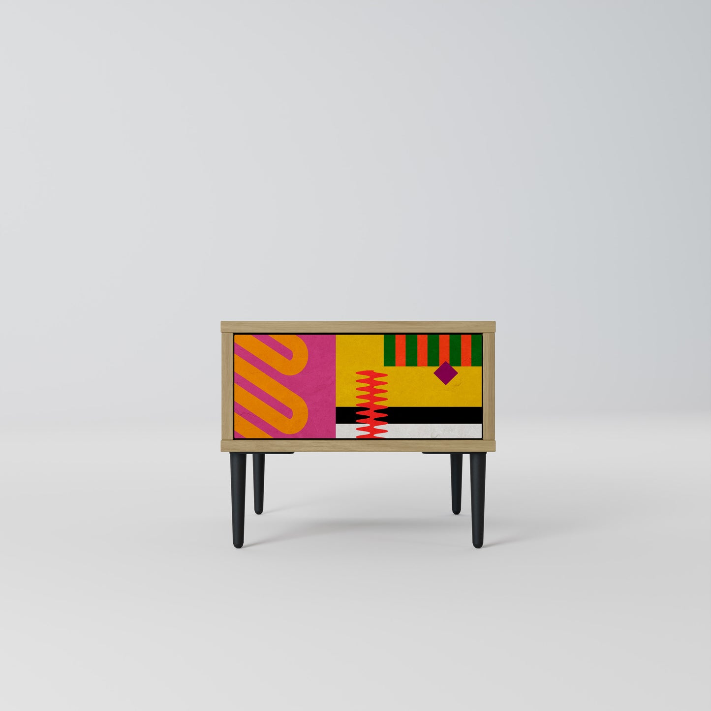 VIVID ART Nattduksbord i ekeffekt