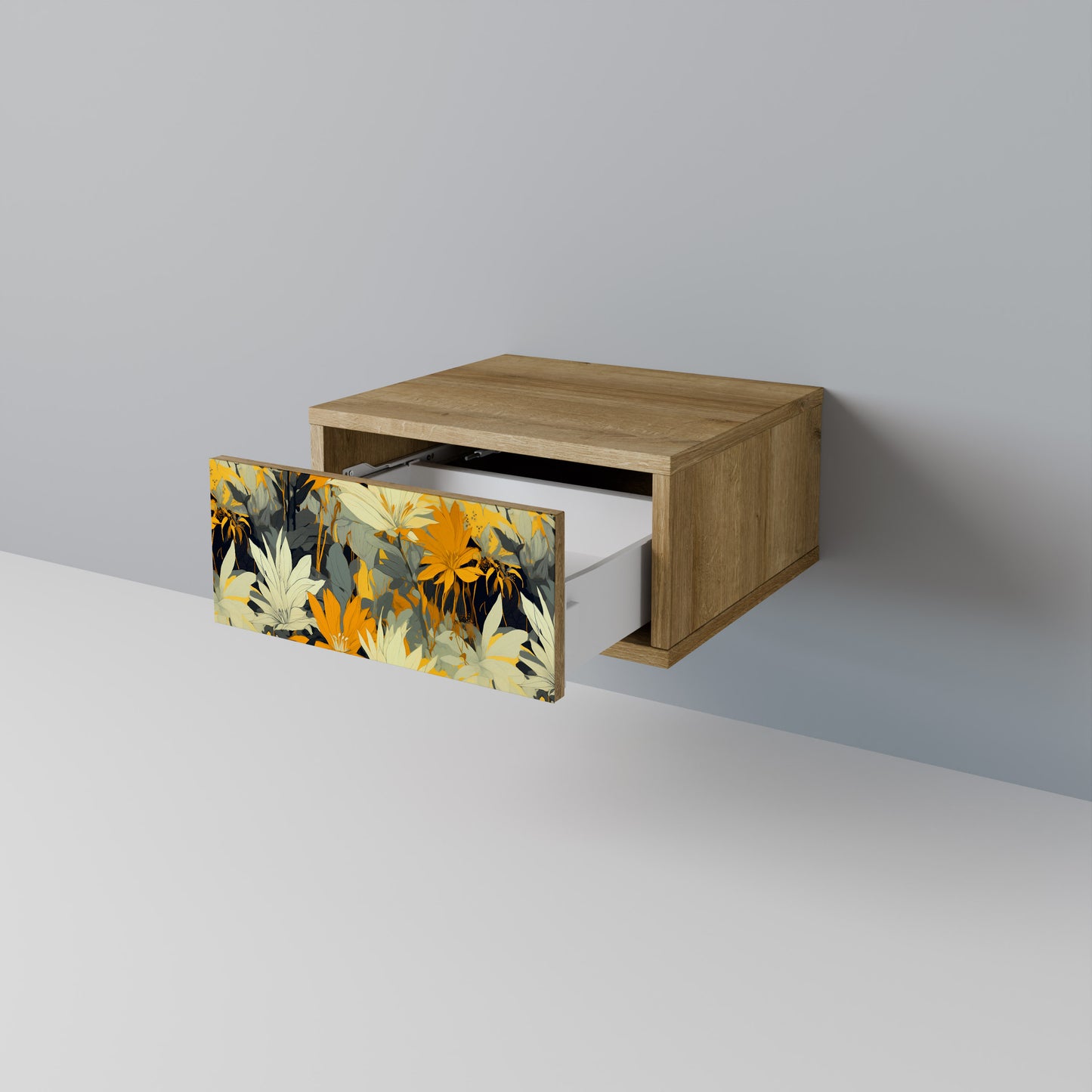 SUNKISSED LILY Nattduksbord i Oak Effect