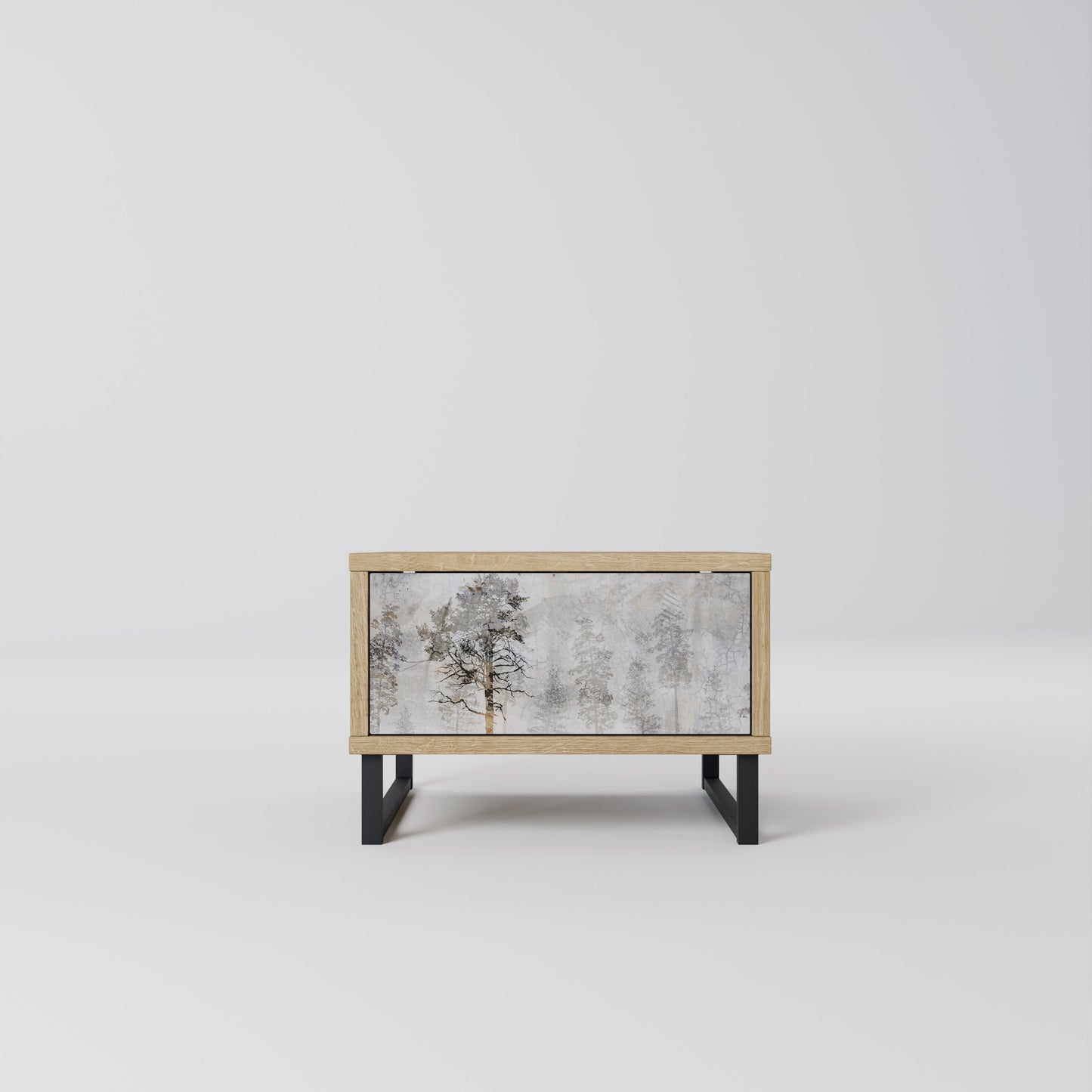 FADE IN THE TREES Nattduksbord i Oak Effect