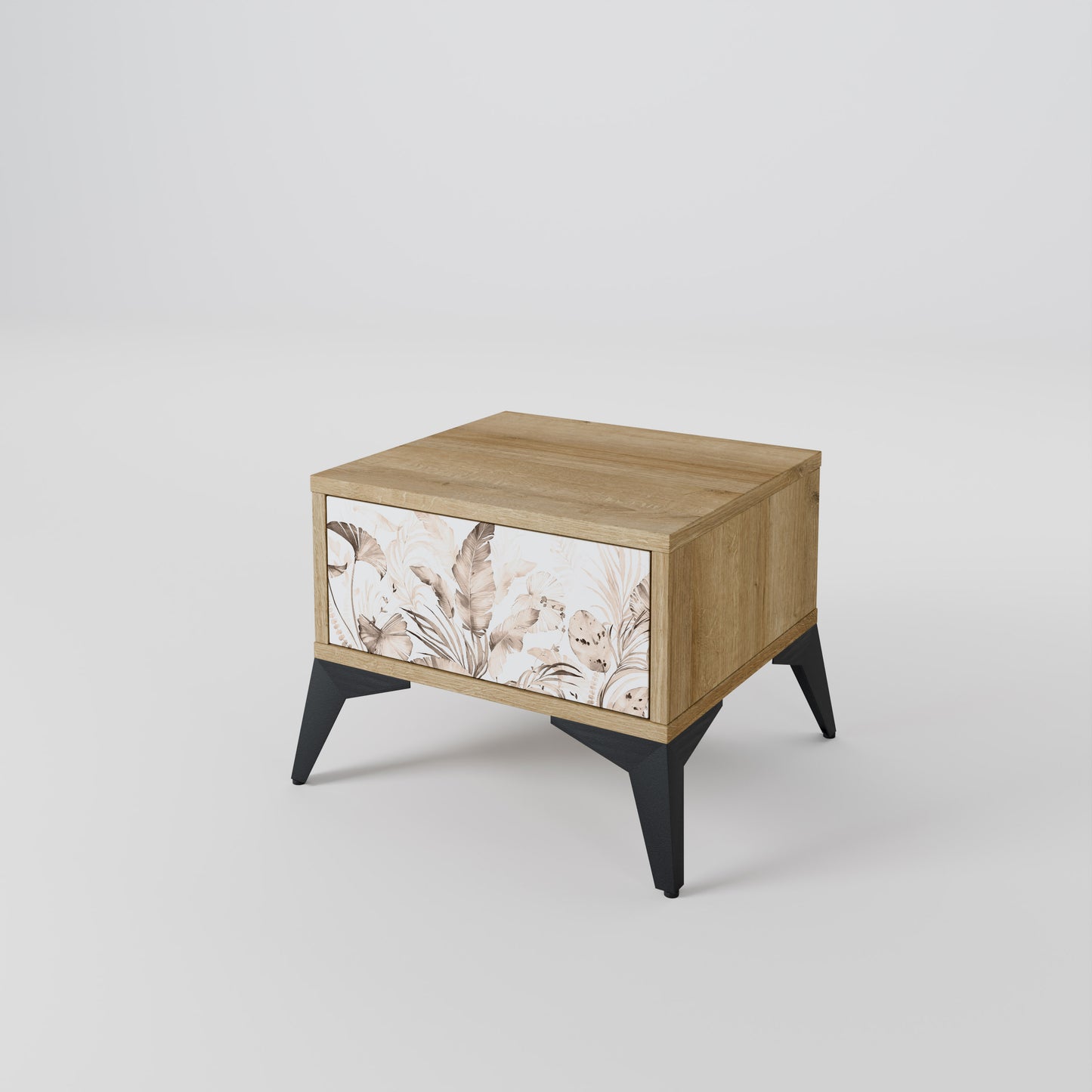 WILD TENDERNESS Nightstand in Oak Effect