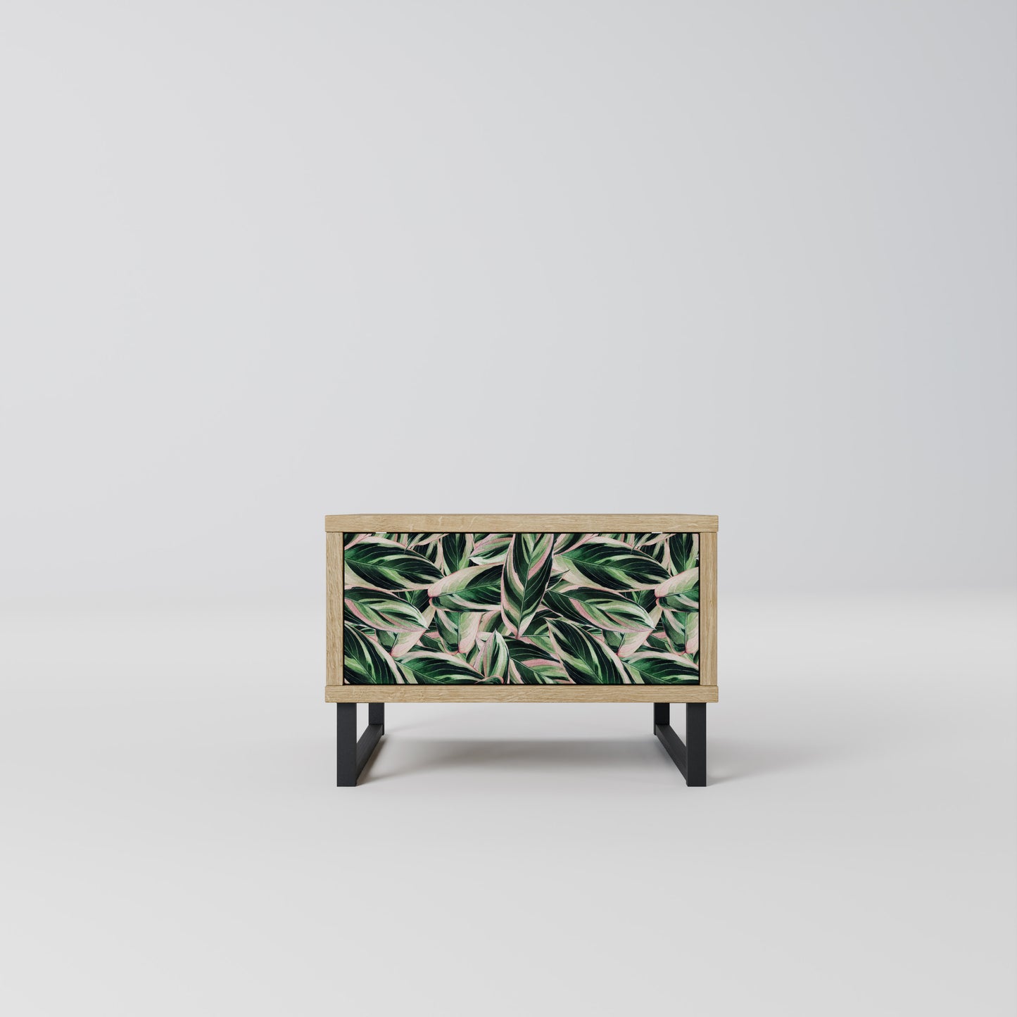 EERIE STROMANTHE Nightstand in Oak Effect