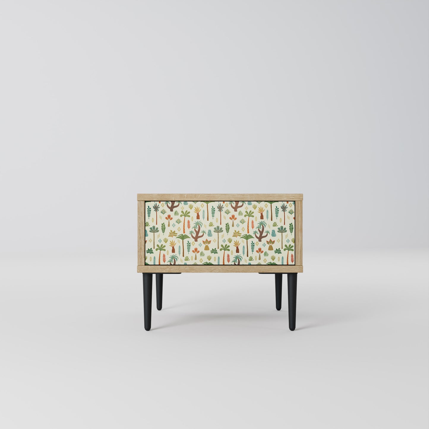 PALM SPRING Nightstand in Oak Effect