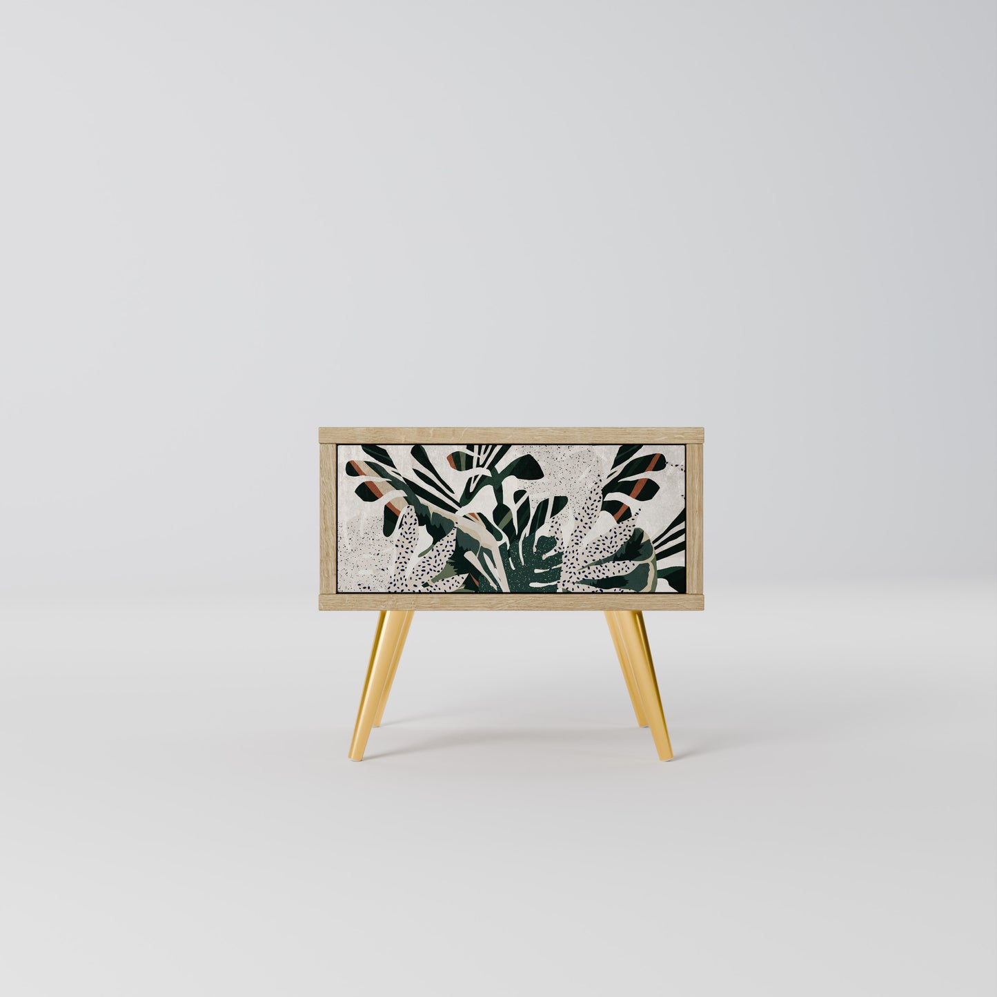 VERDURE FORMATION Nattduksbord i Oak Effect