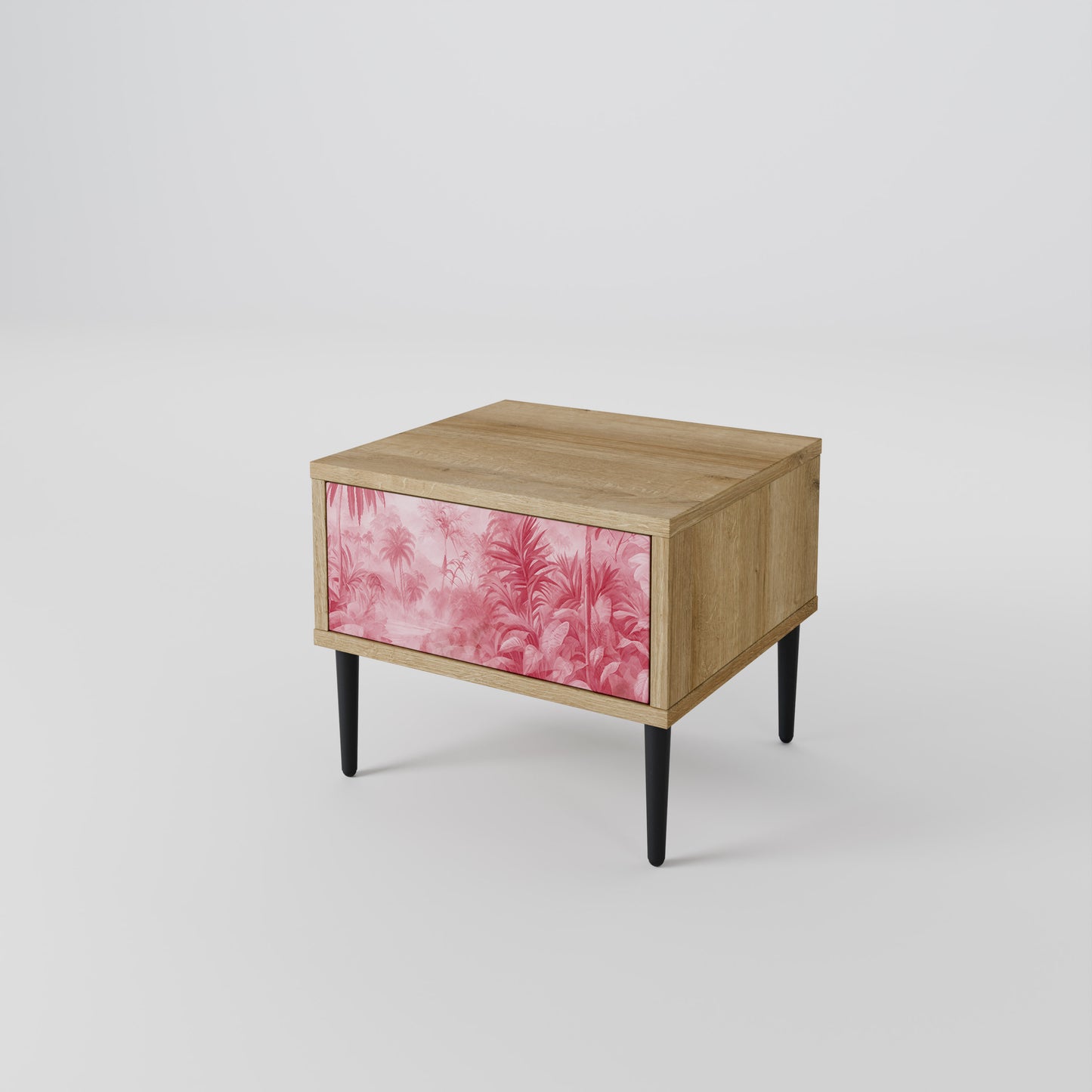 SWEET TROPICS Nightstand in Oak Effect