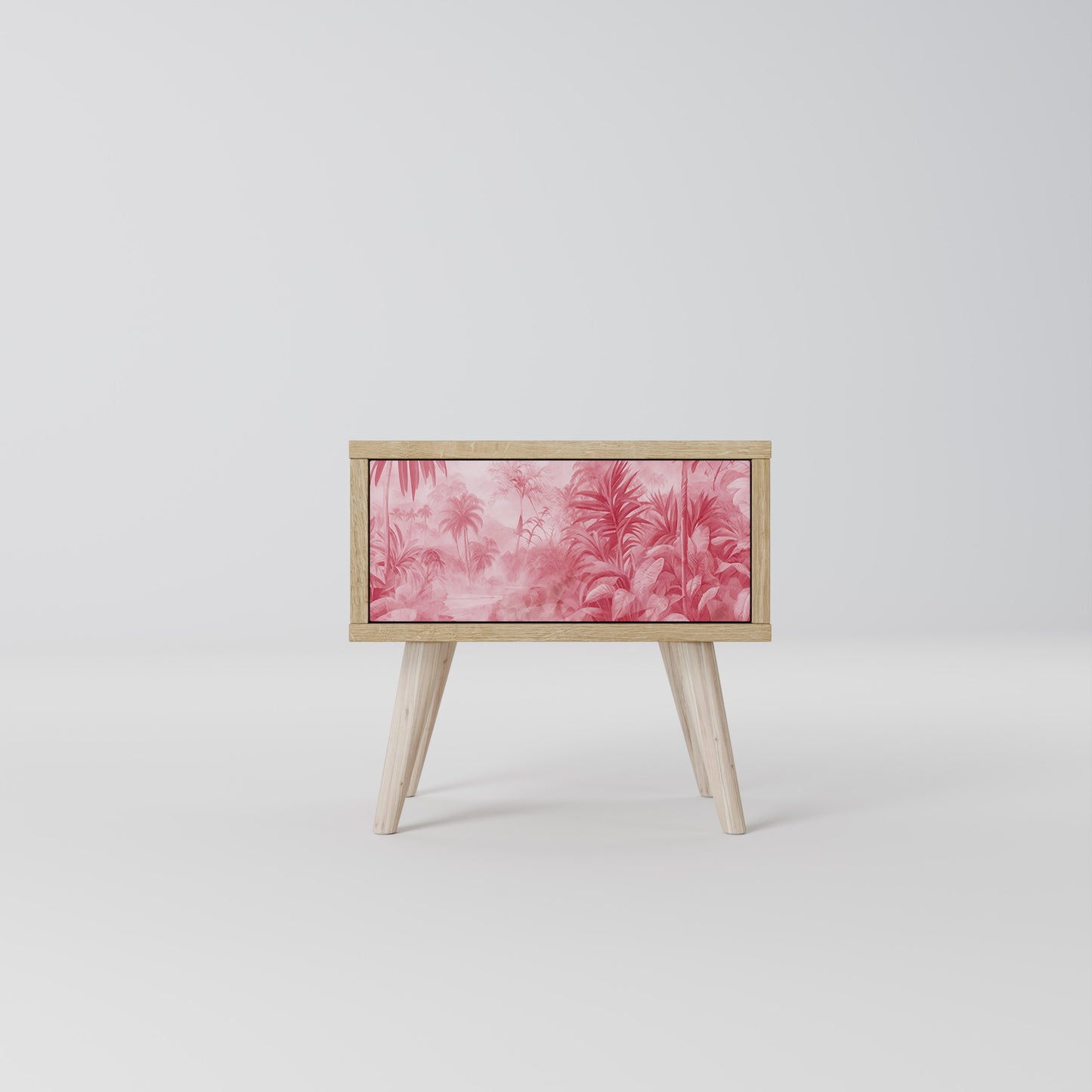 SWEET TROPICS Nightstand in Oak Effect