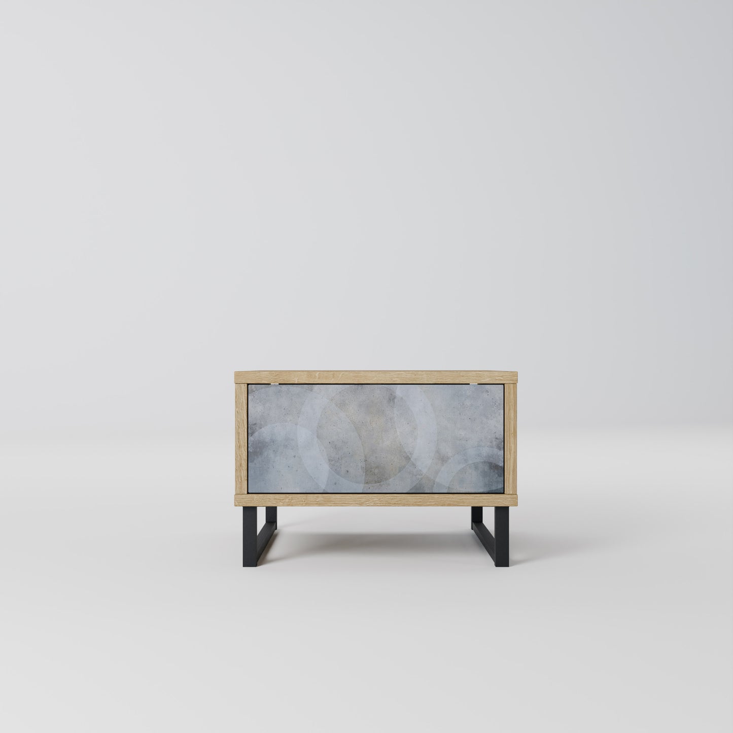 MUTED ARC Nattduksbord i ekeffekt
