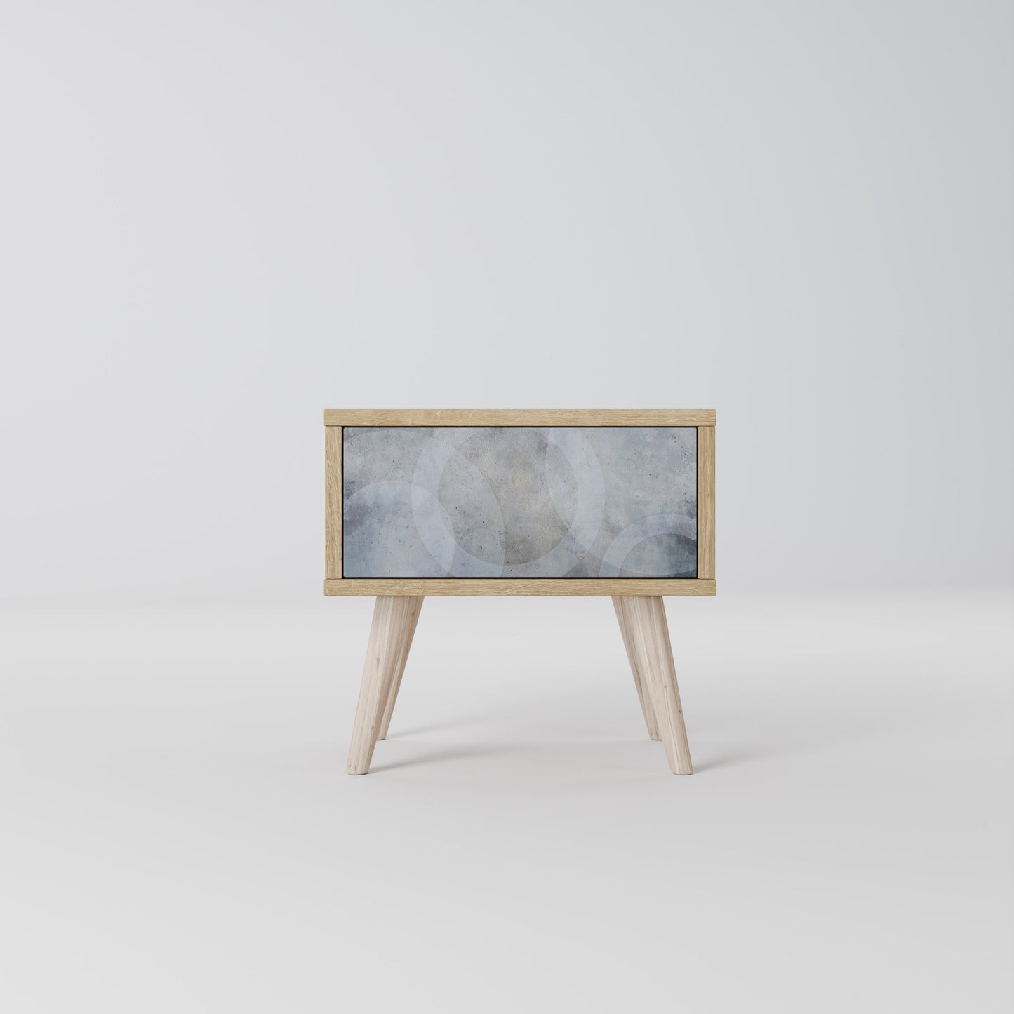 MUTED ARC Nattduksbord i ekeffekt