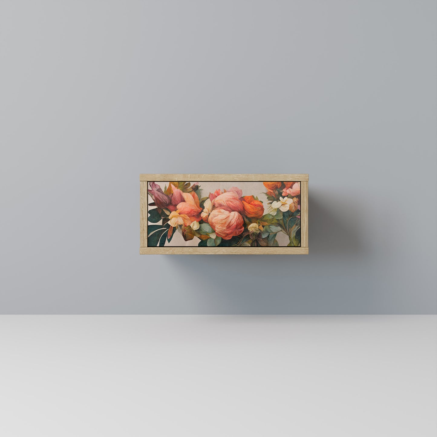 STYLISH BEAUTY Nattduksbord i Oak Effect