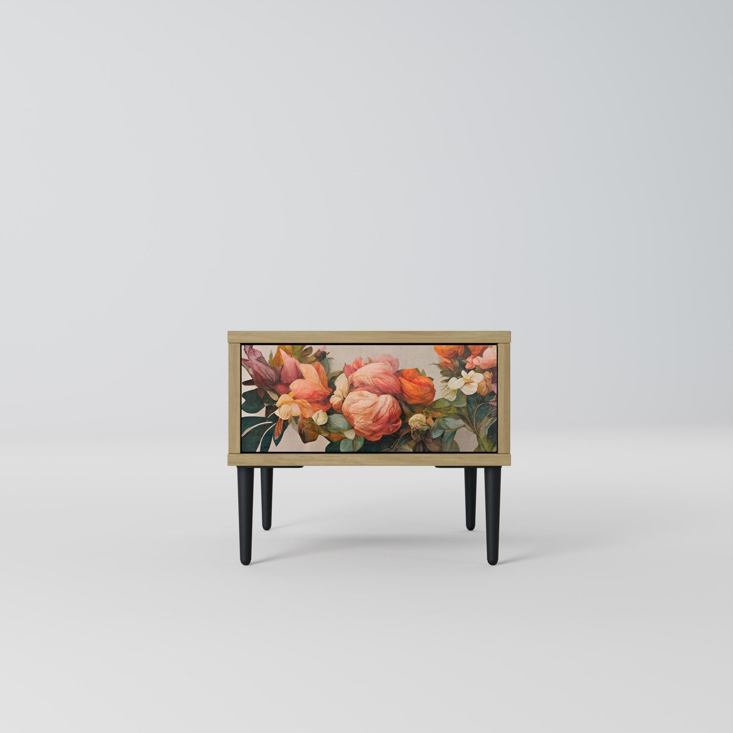 STYLISH BEAUTY Nattduksbord i Oak Effect