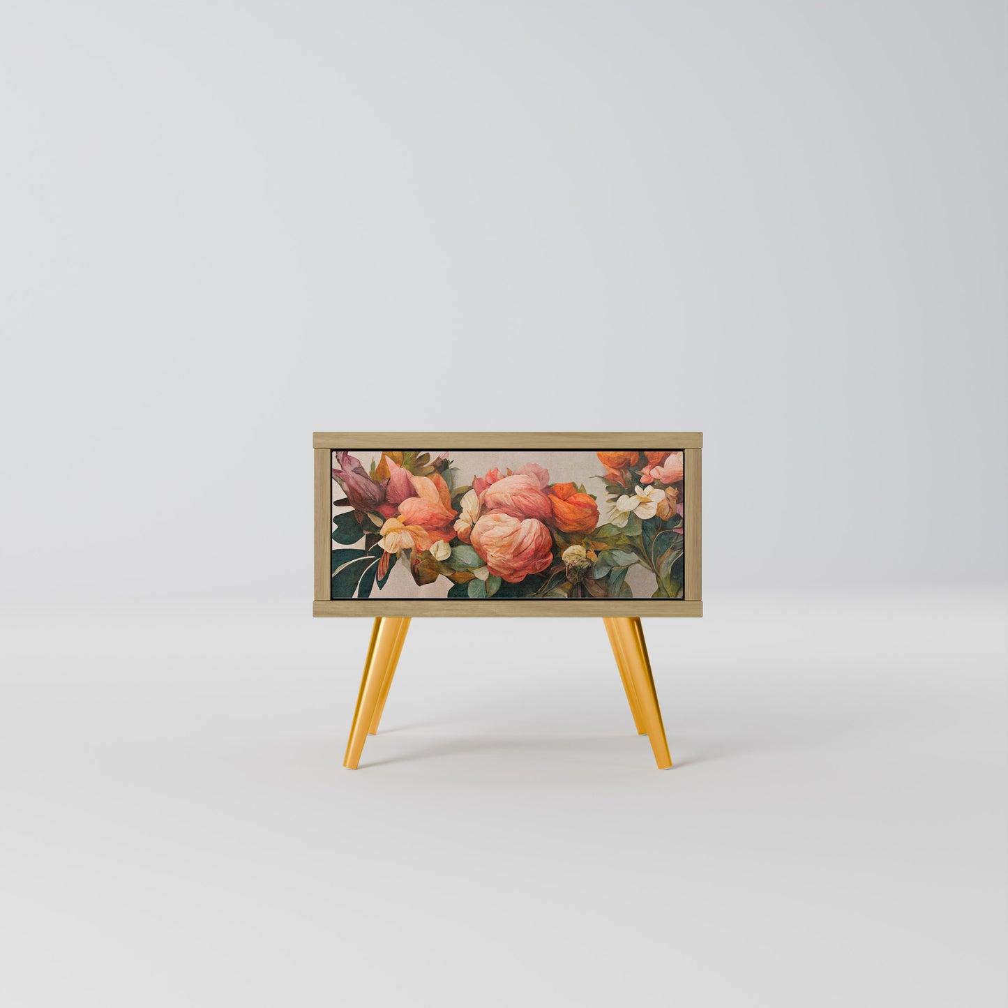 STYLISH BEAUTY Nattduksbord i Oak Effect