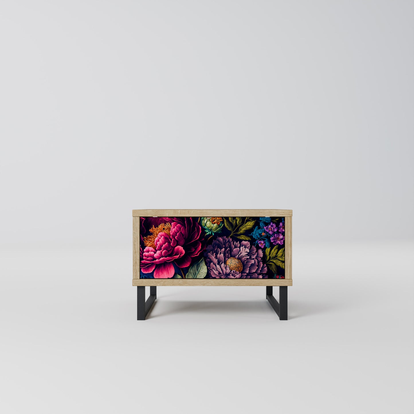 BLOOMING ELEGANCE Nattduksbord i ekeffekt