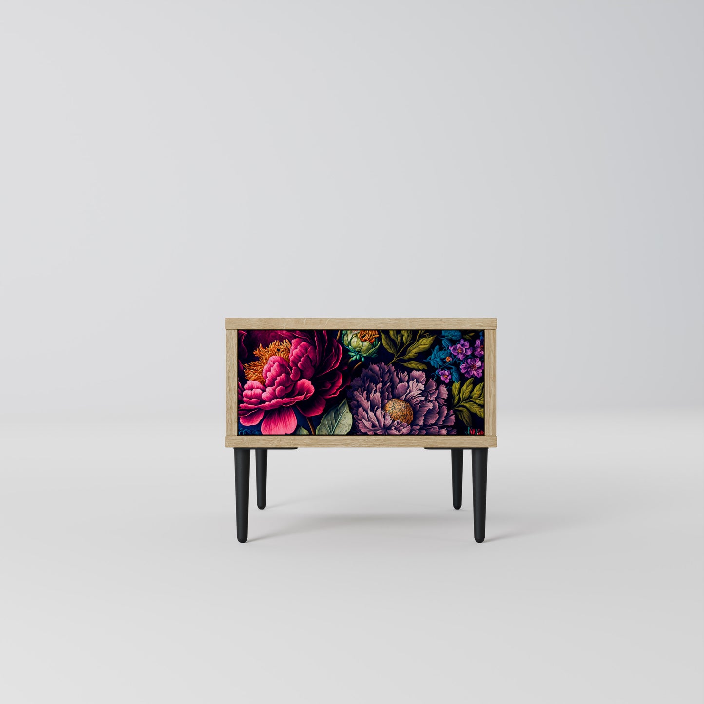 BLOOMING ELEGANCE Nattduksbord i ekeffekt