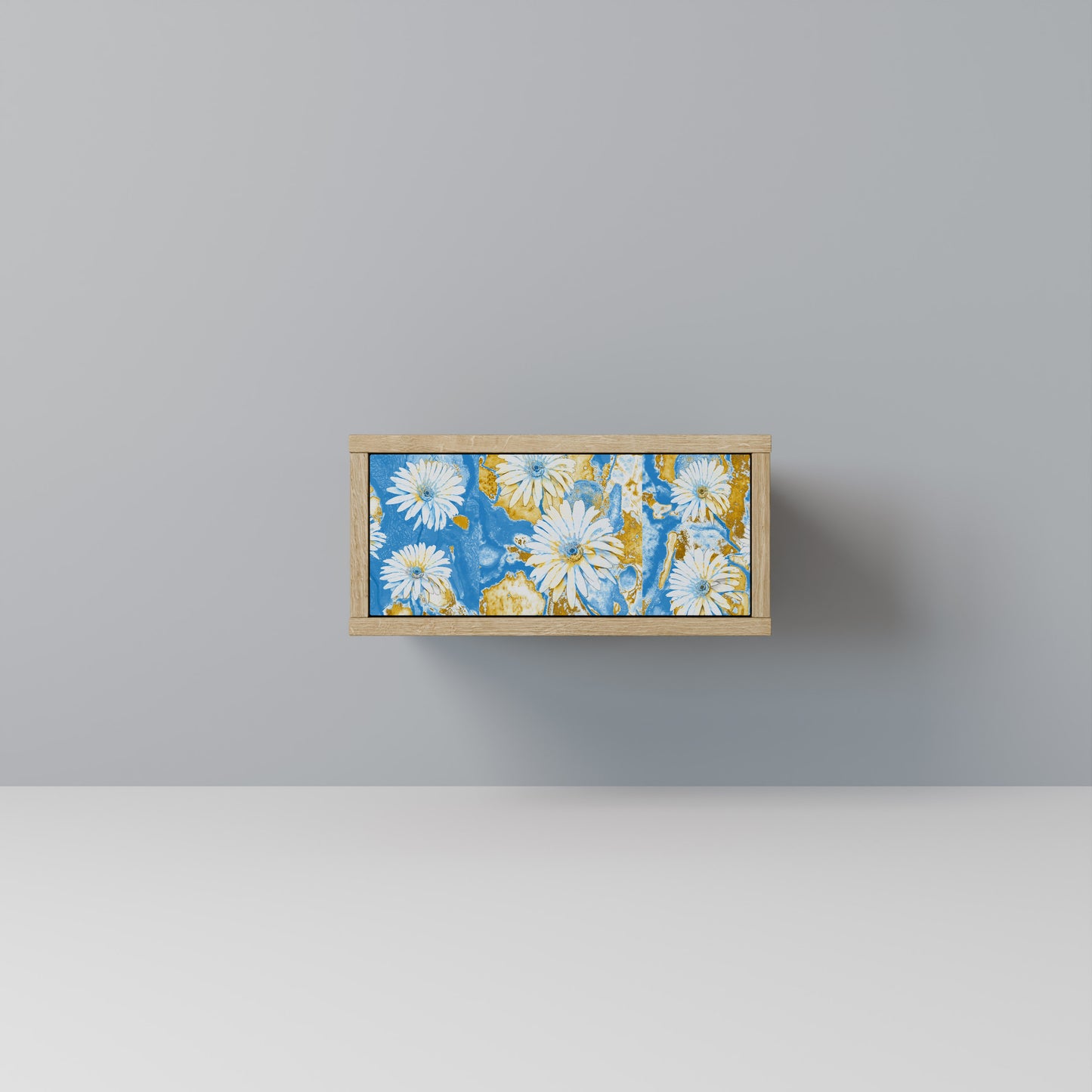 DAISY LUXE Nightstand in Oak Effect