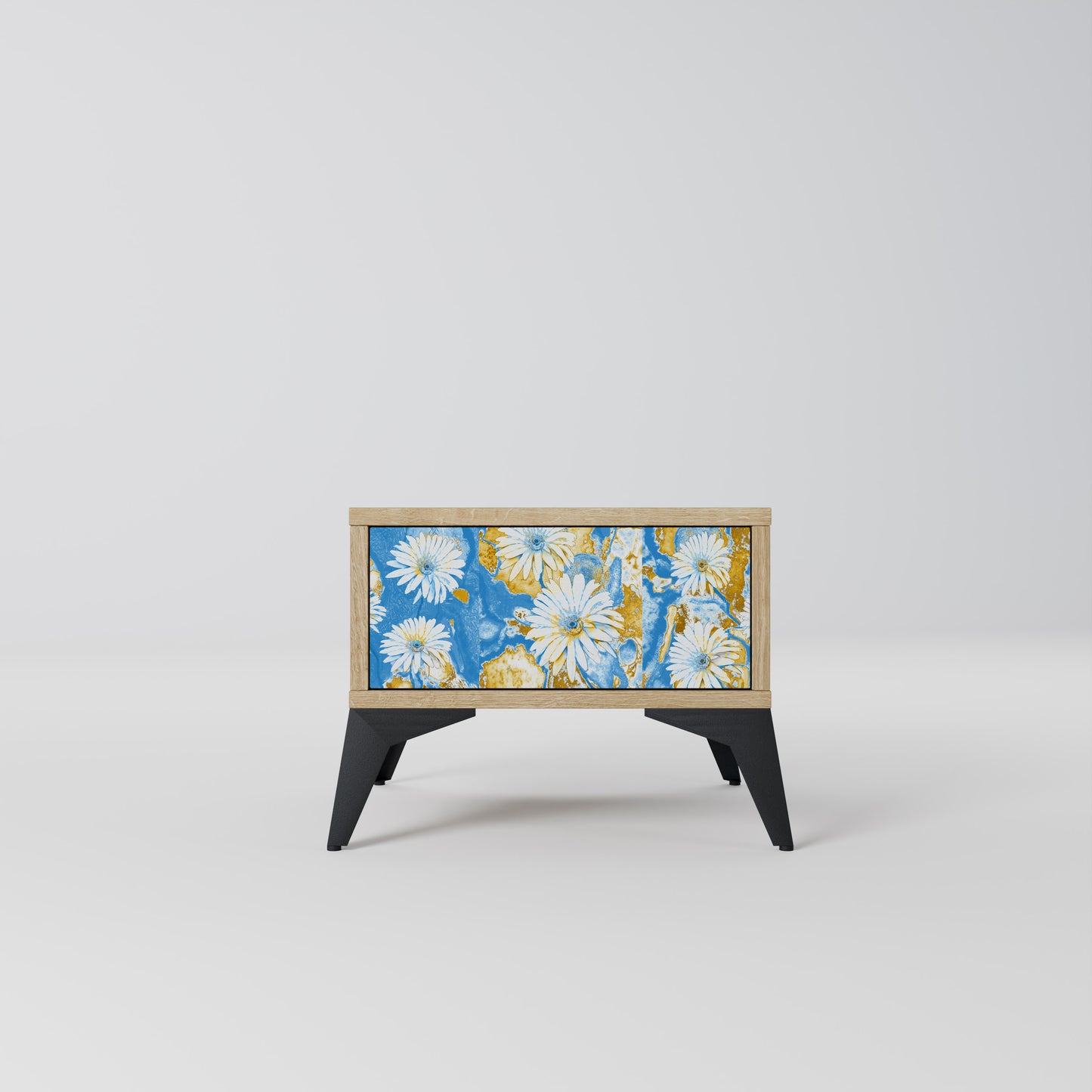 DAISY LUXE Nightstand in Oak Effect