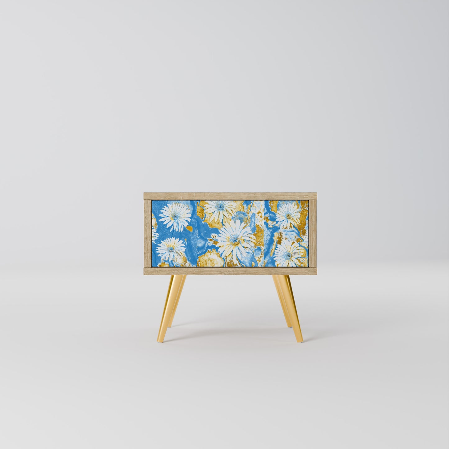 DAISY LUXE Nightstand in Oak Effect