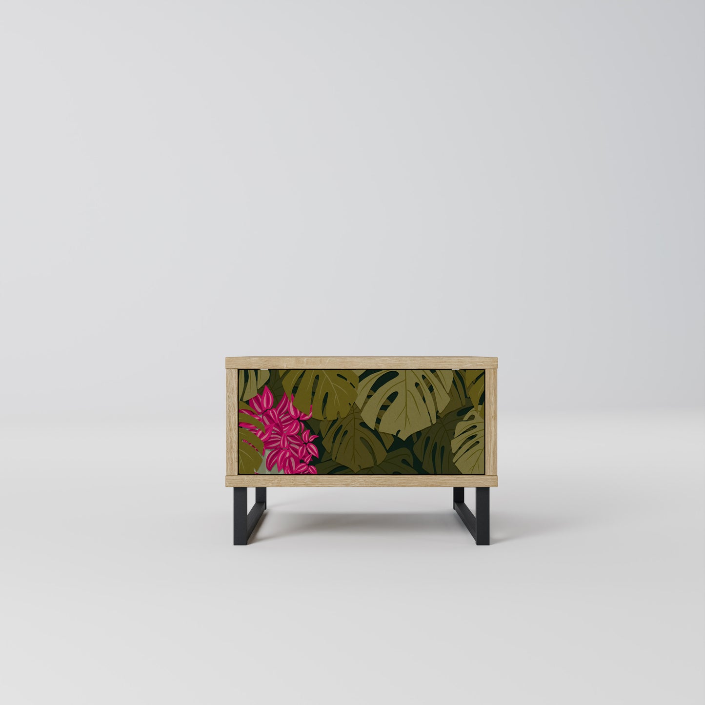 TROPICAL BEAUTY Nattduksbord i ekeffekt