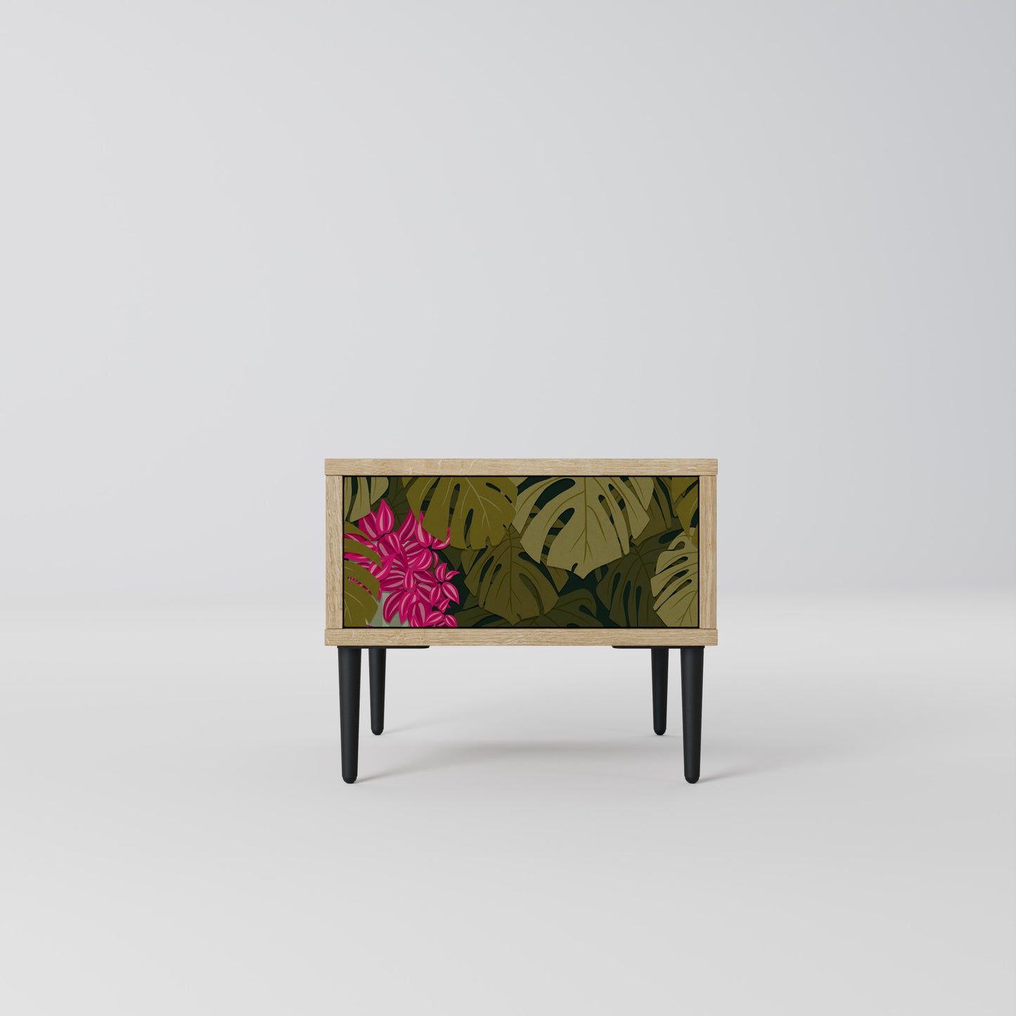 TROPICAL BEAUTY Nattduksbord i ekeffekt