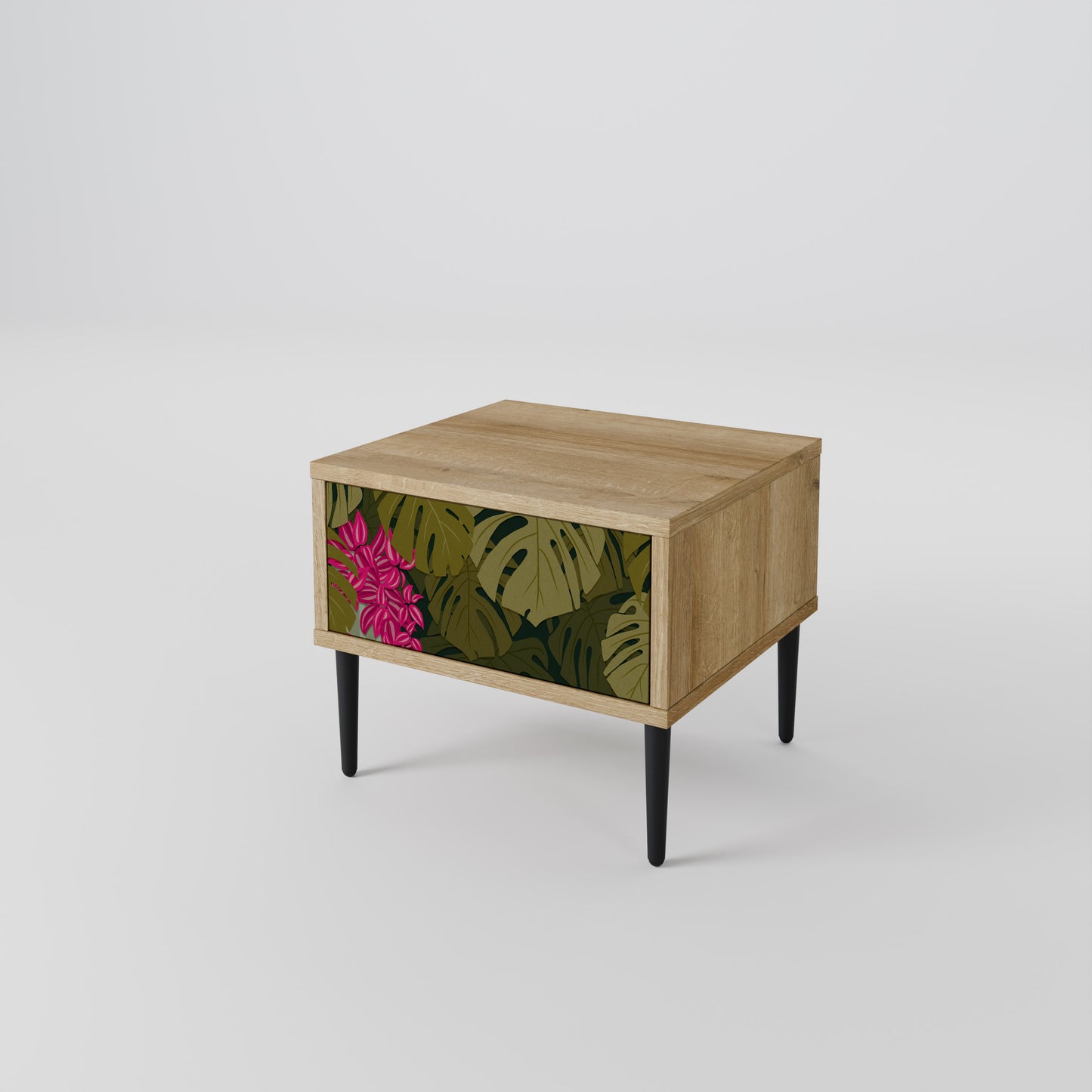 TROPICAL BEAUTY Nattduksbord i ekeffekt