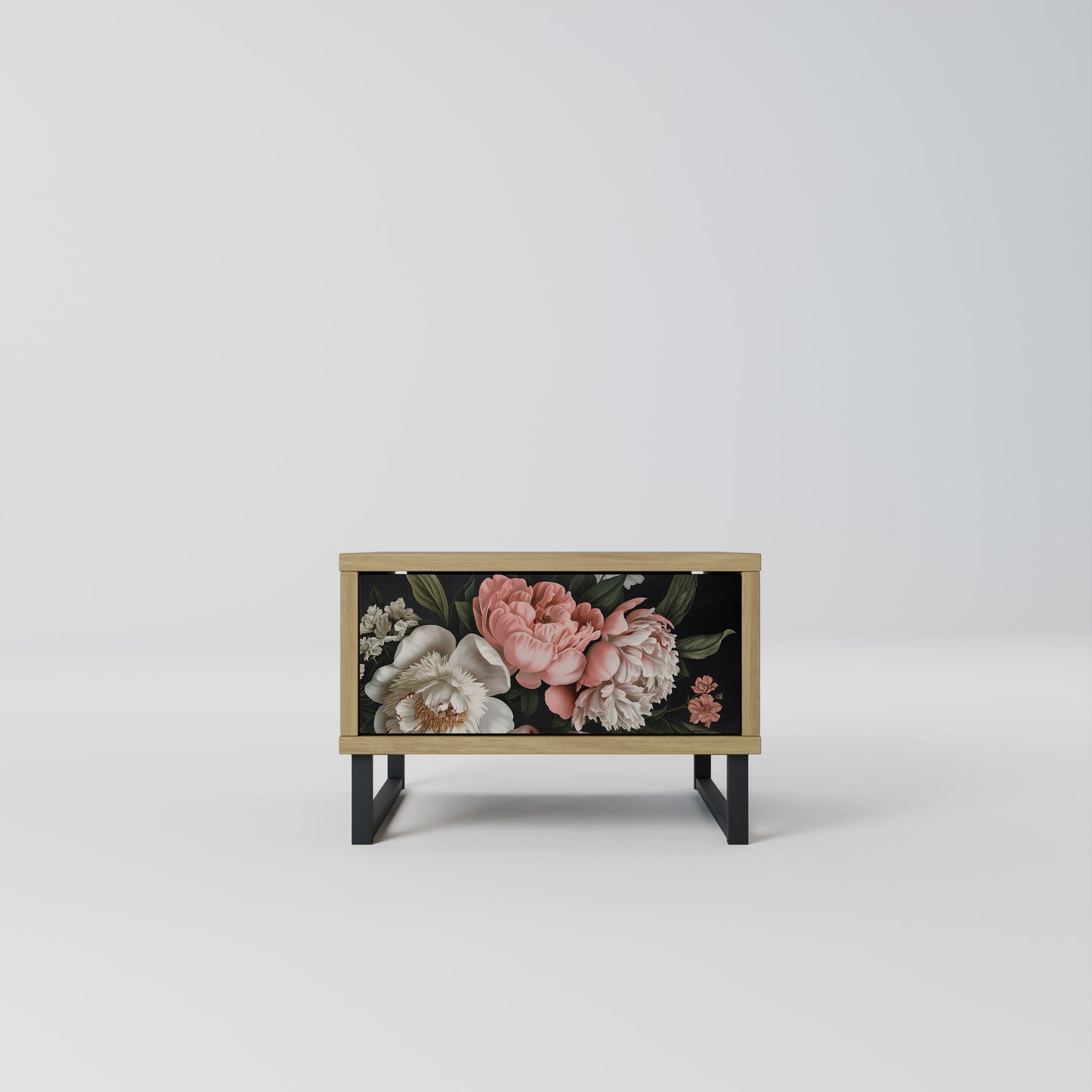 LUSH ELEGANCE Nattduksbord i ekeffekt