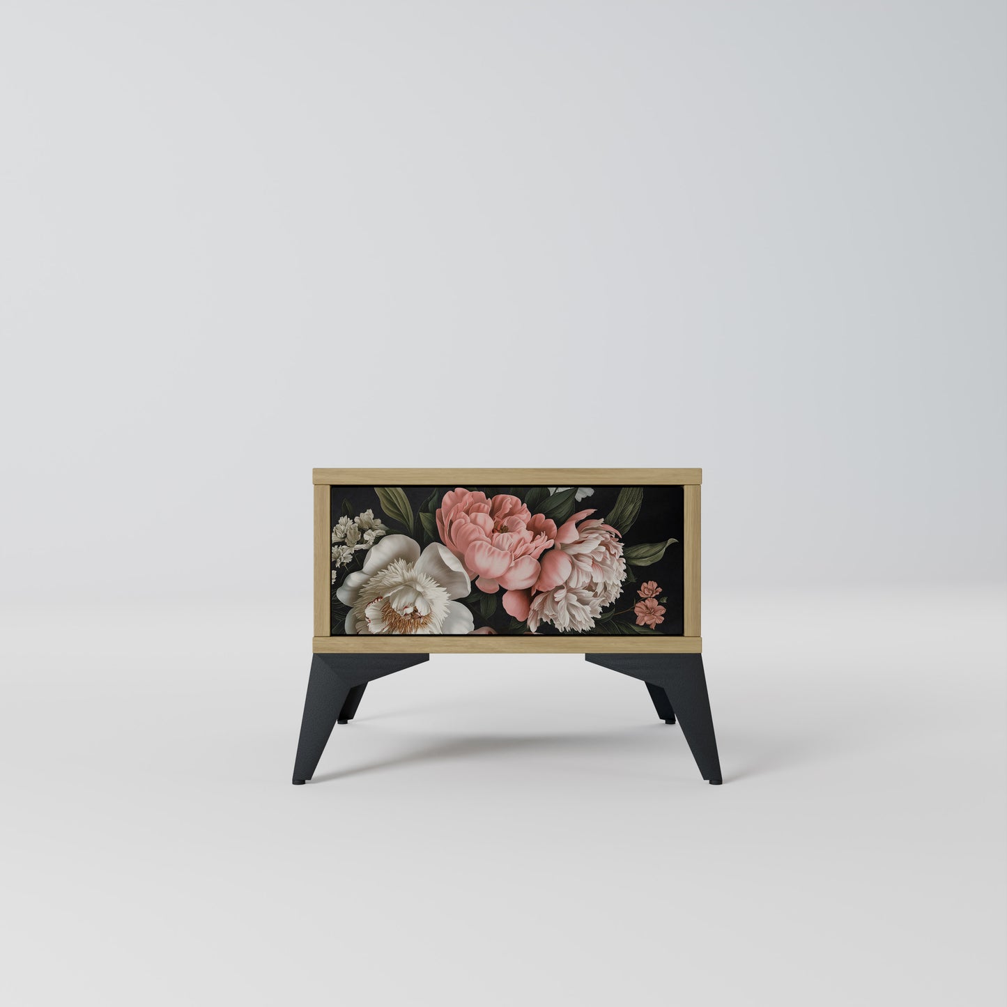 LUSH ELEGANCE Nattduksbord i ekeffekt