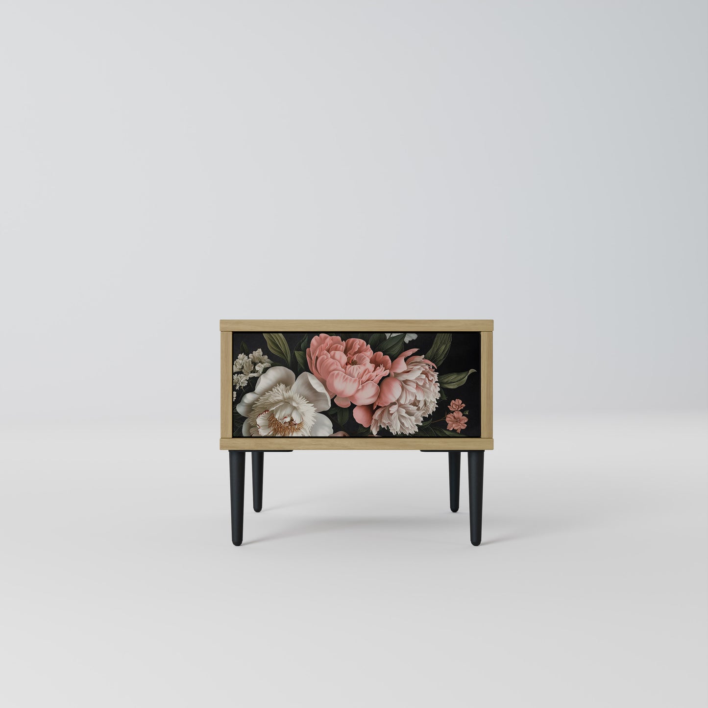 LUSH ELEGANCE Nattduksbord i ekeffekt