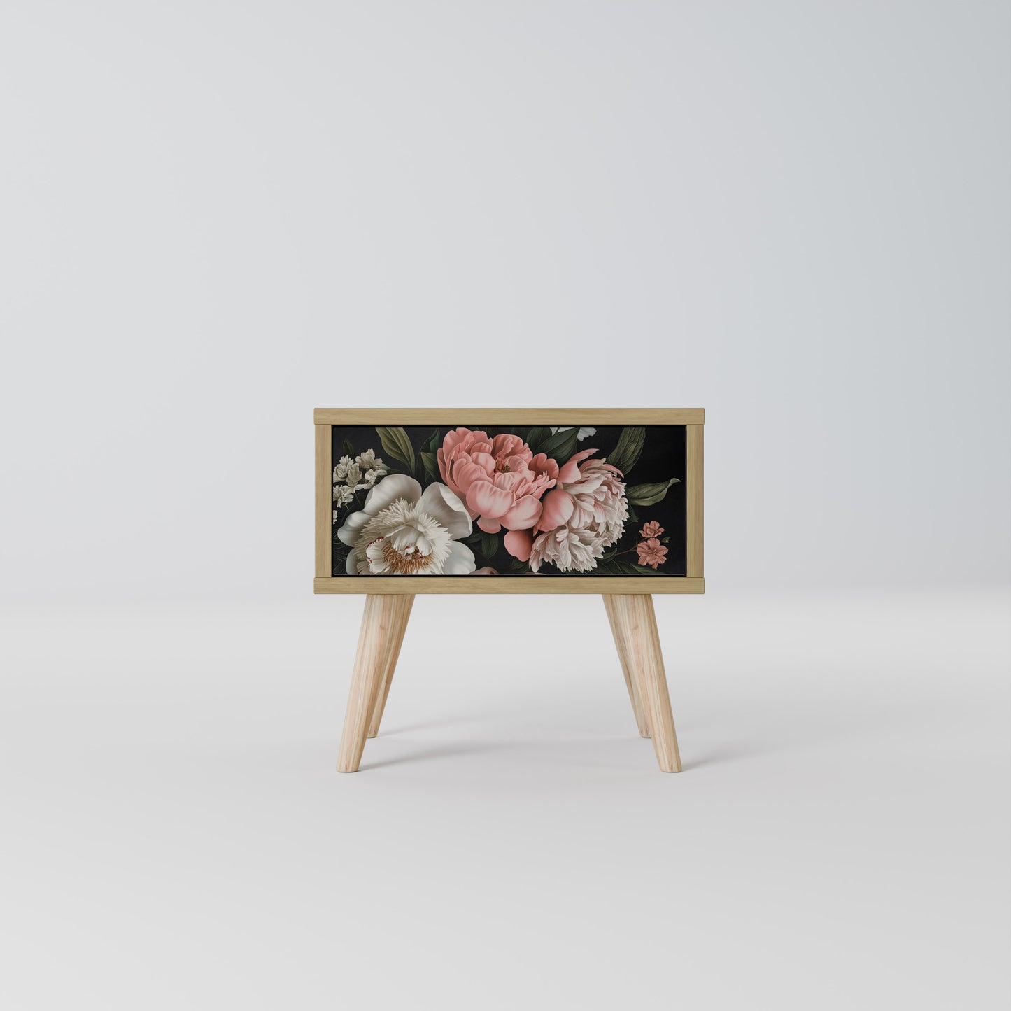 LUSH ELEGANCE Nattduksbord i ekeffekt