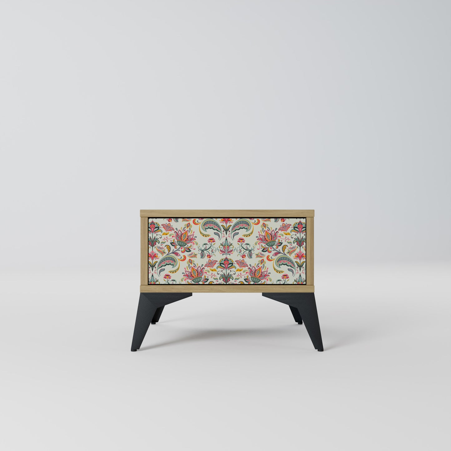 ORGANIC FOLKLORE Nightstand in Oak Effect