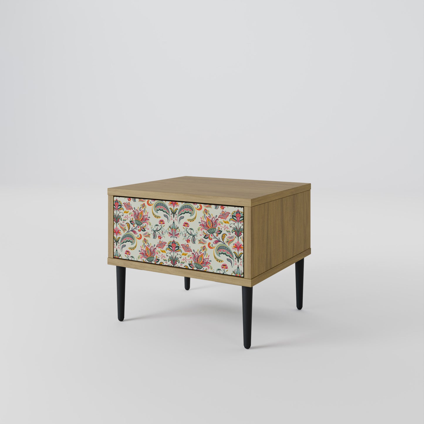 ORGANIC FOLKLORE Nightstand in Oak Effect